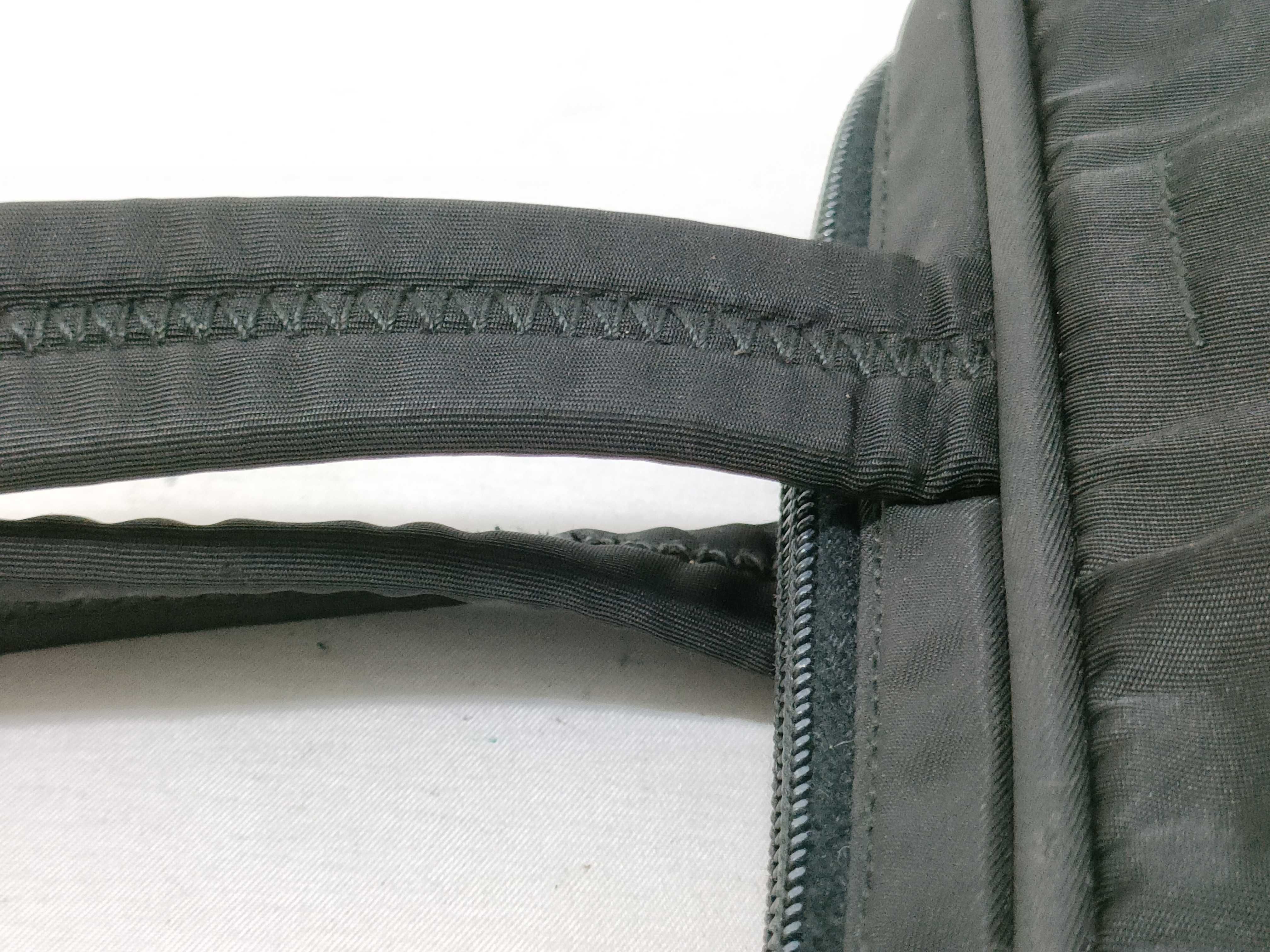 Nylon Handbag with Padlock/Key — view 5