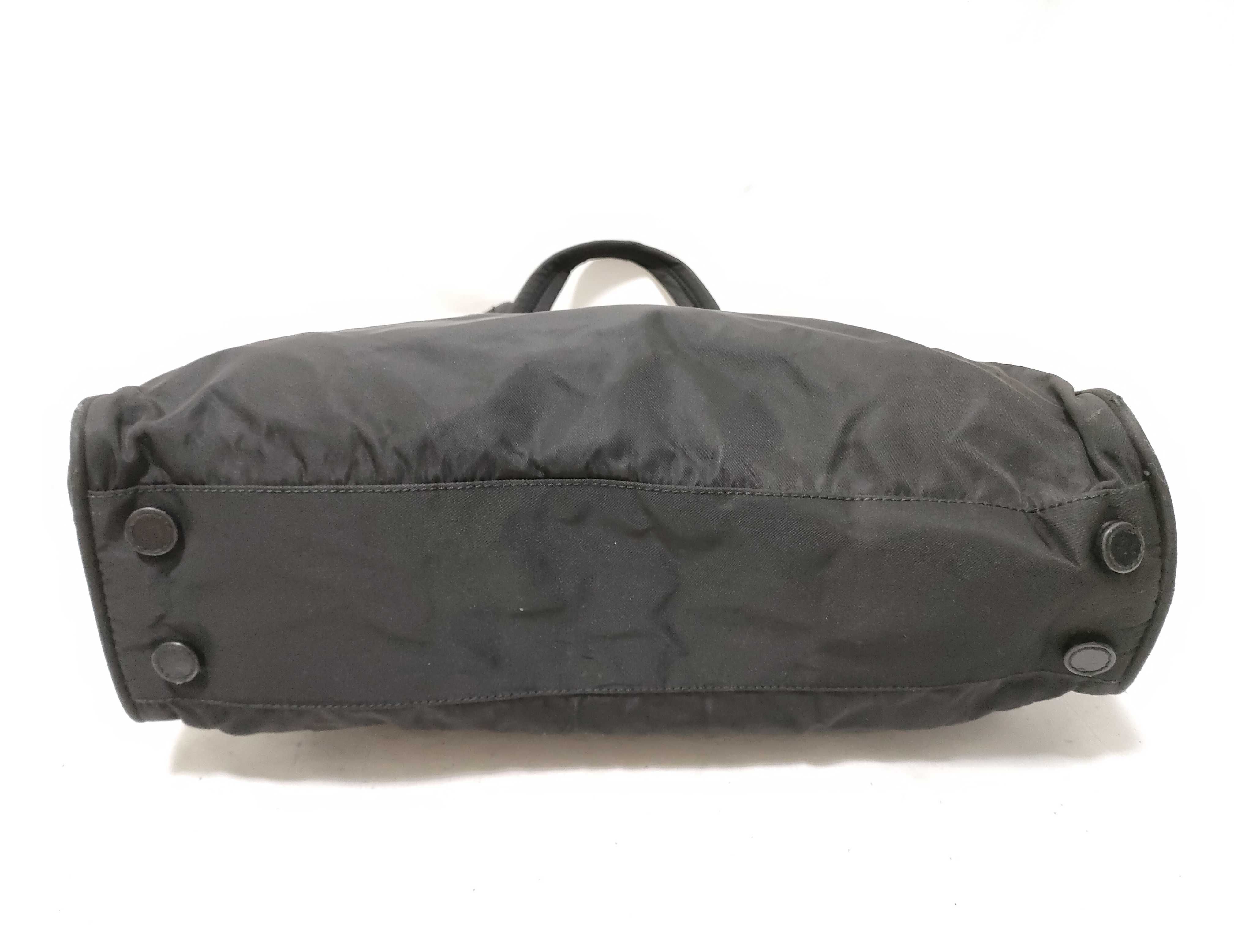 Nylon Handbag with Padlock/Key — view 8