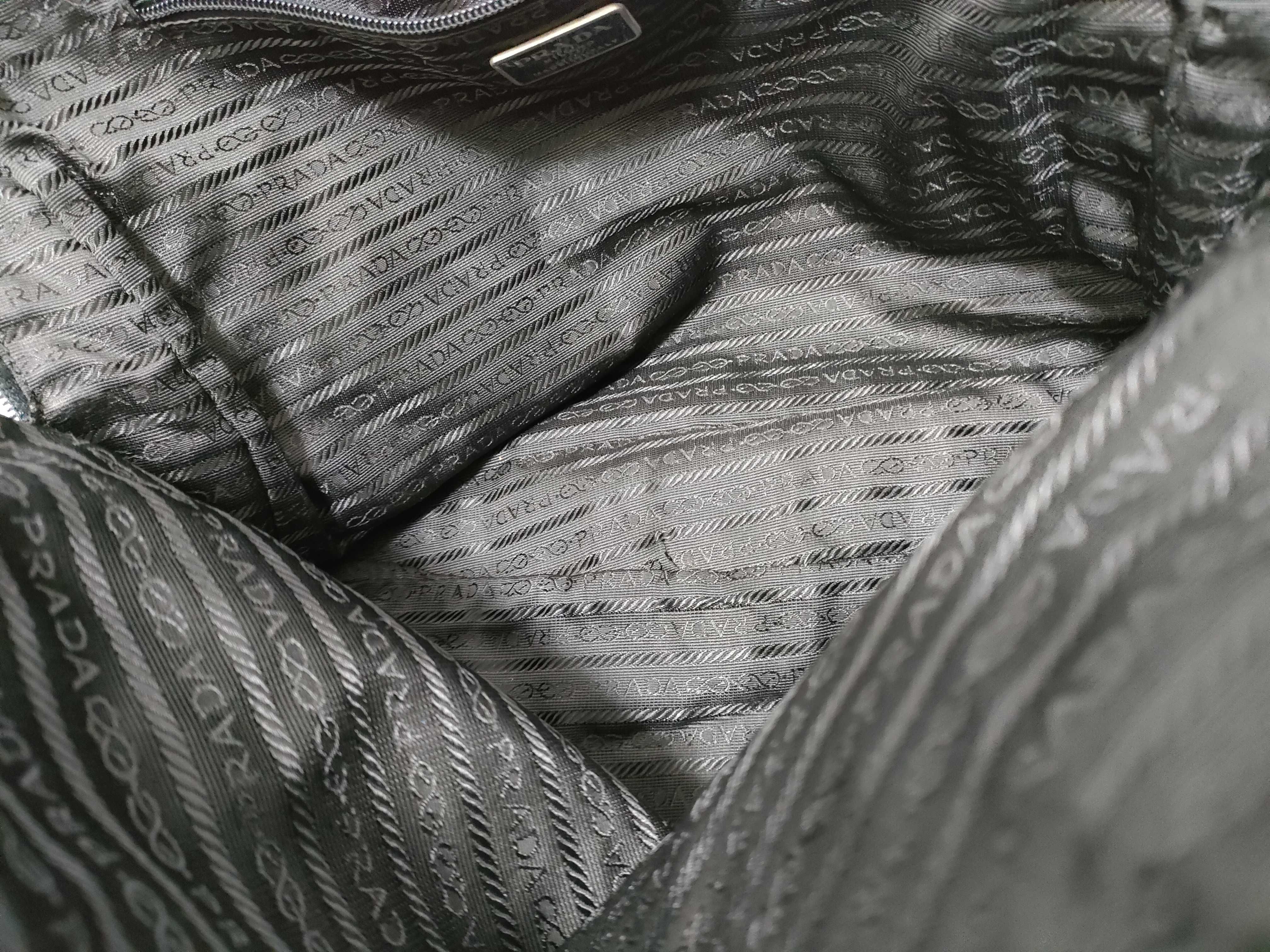 Nylon Handbag with Padlock/Key — view 10