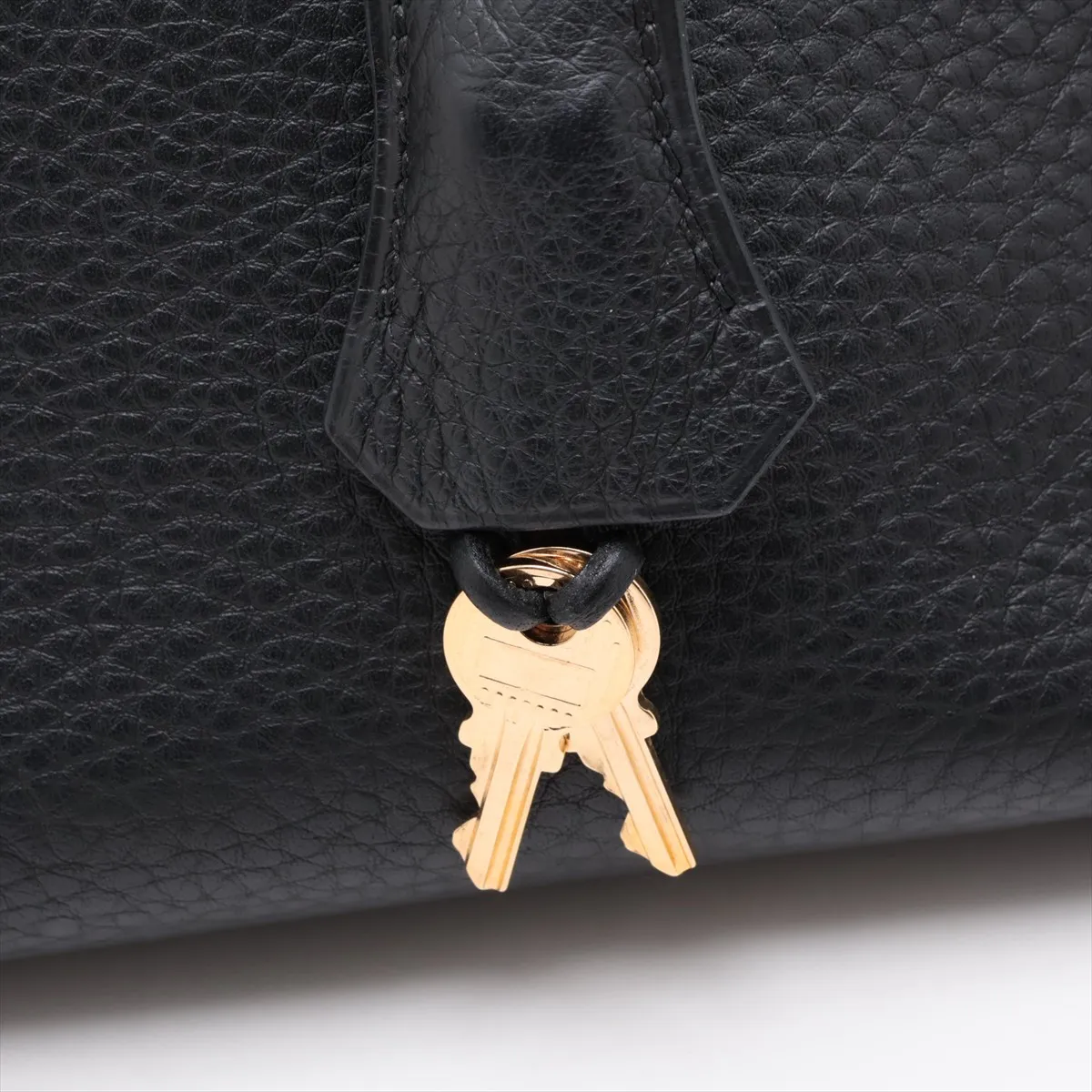 [Individually packaged] Hermes Birkin 35 Letournée Taurillon Clemence Black Gold Hardware H:2004 — view 11