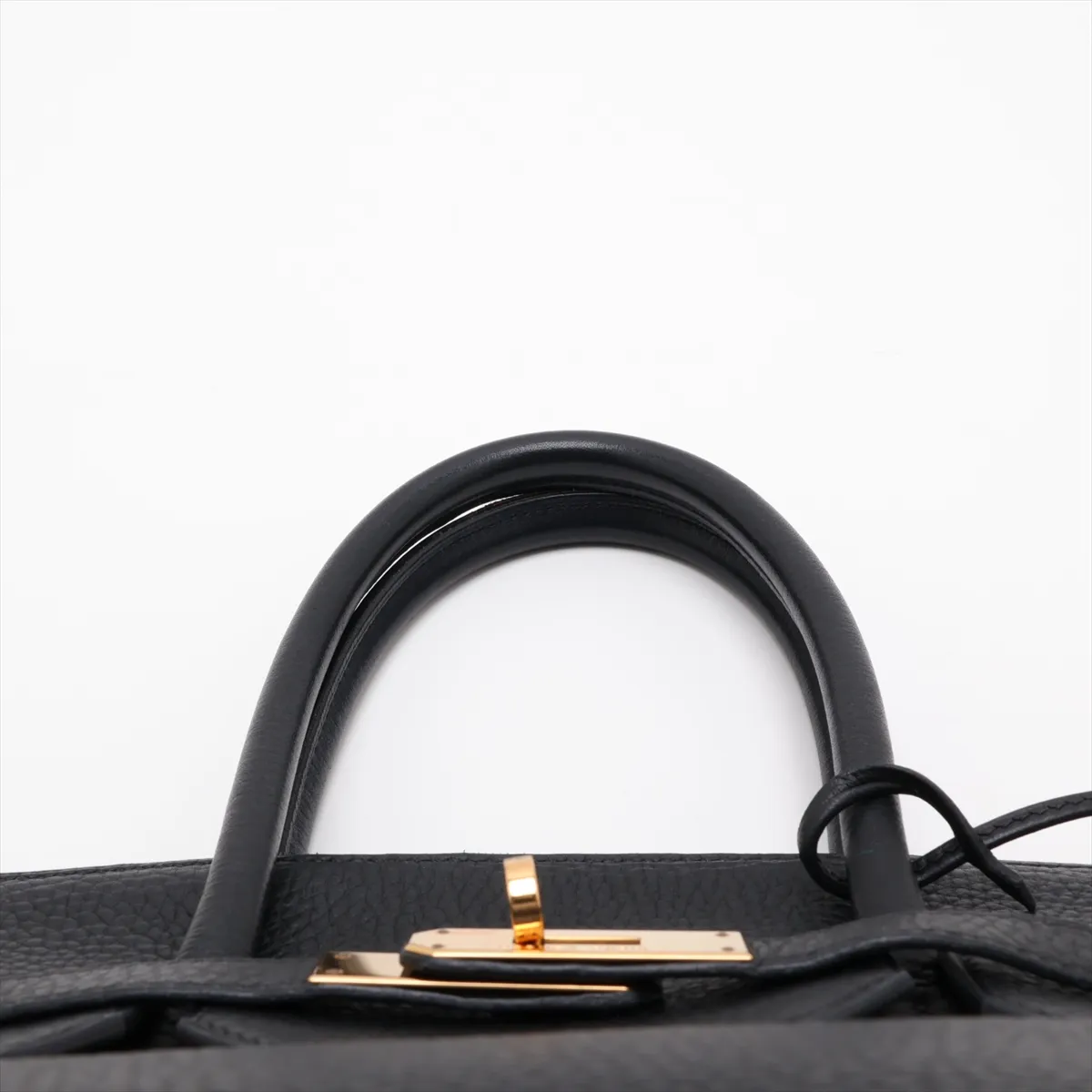 [Individually packaged] Hermes Birkin 35 Letournée Taurillon Clemence Black Gold Hardware H:2004 — view 6