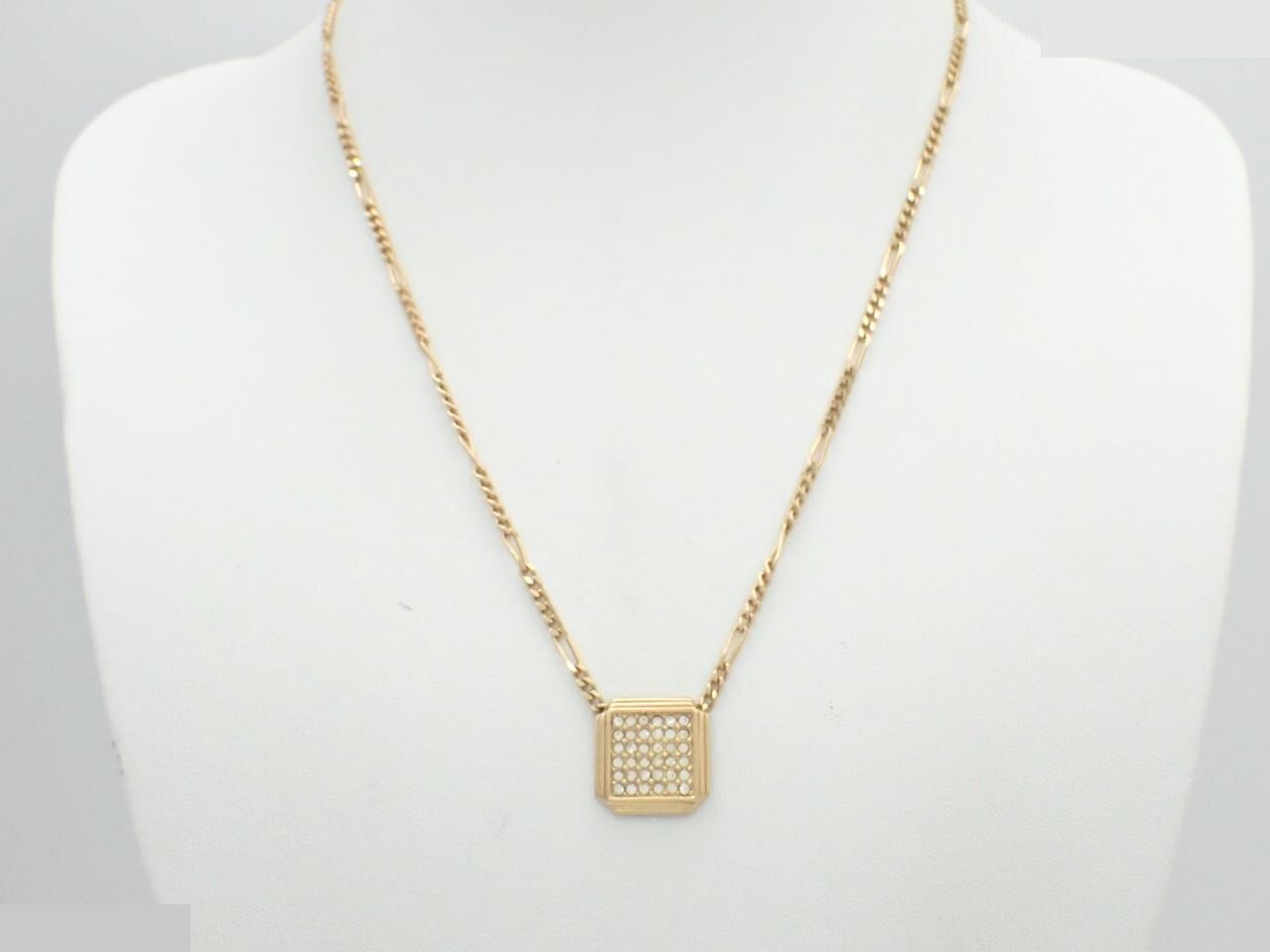 Other line: Precious metal necklaces and pendants, neck circumference approximately 46 cm. — view 3