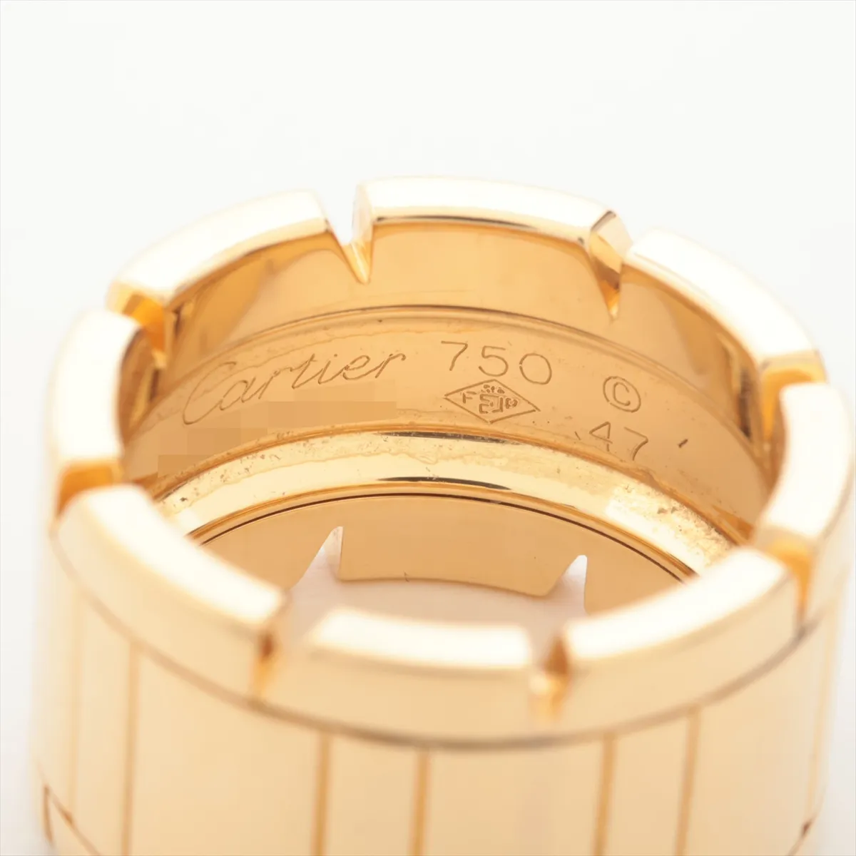 Tank Française Ring 750 (Yellow Gold) 11.0g Size 47 CQ9156 — view 3