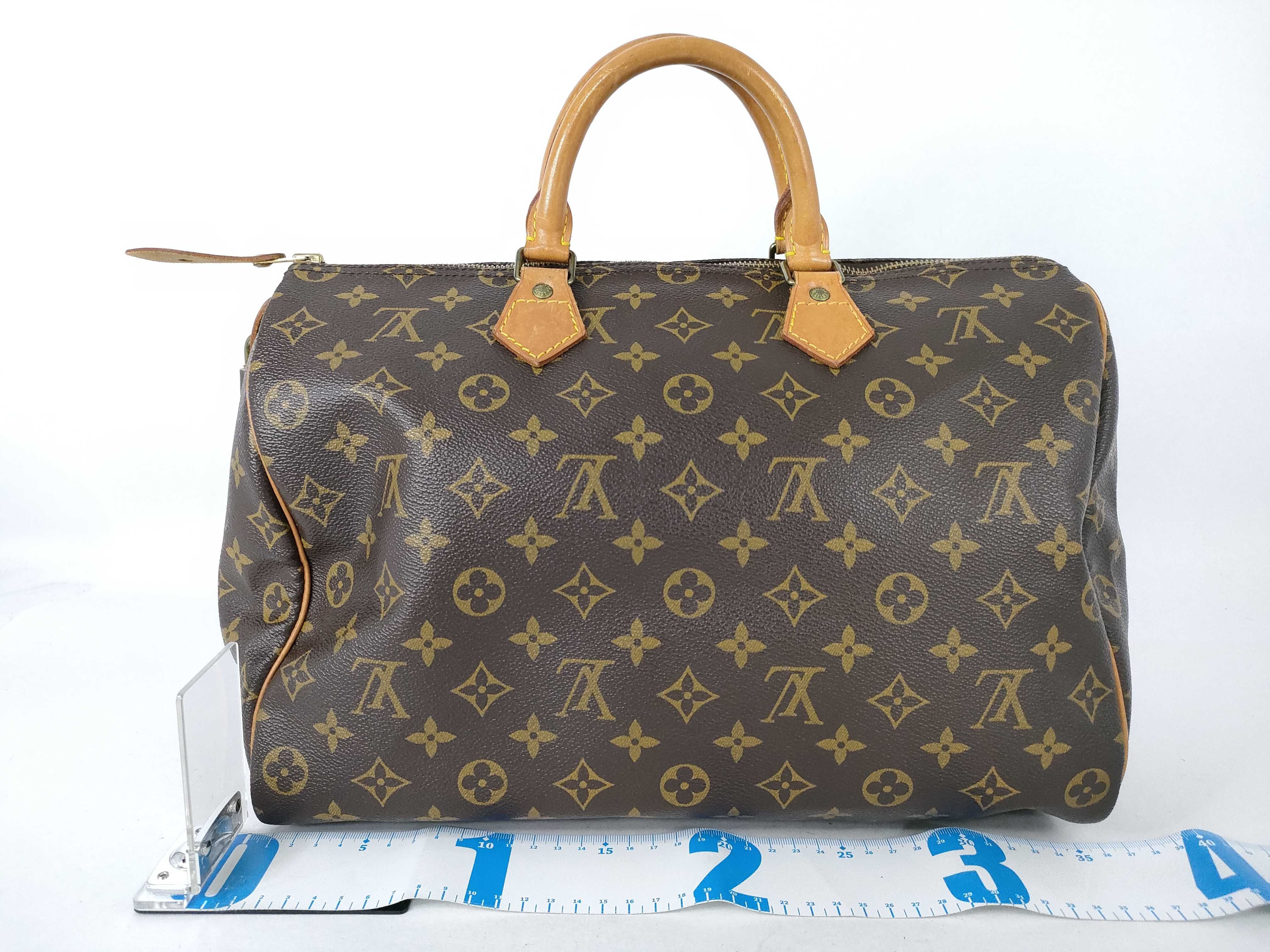 Monogram LV Monogram Speedy 35 M41524 /VI864 Cadena Handbag — view 2