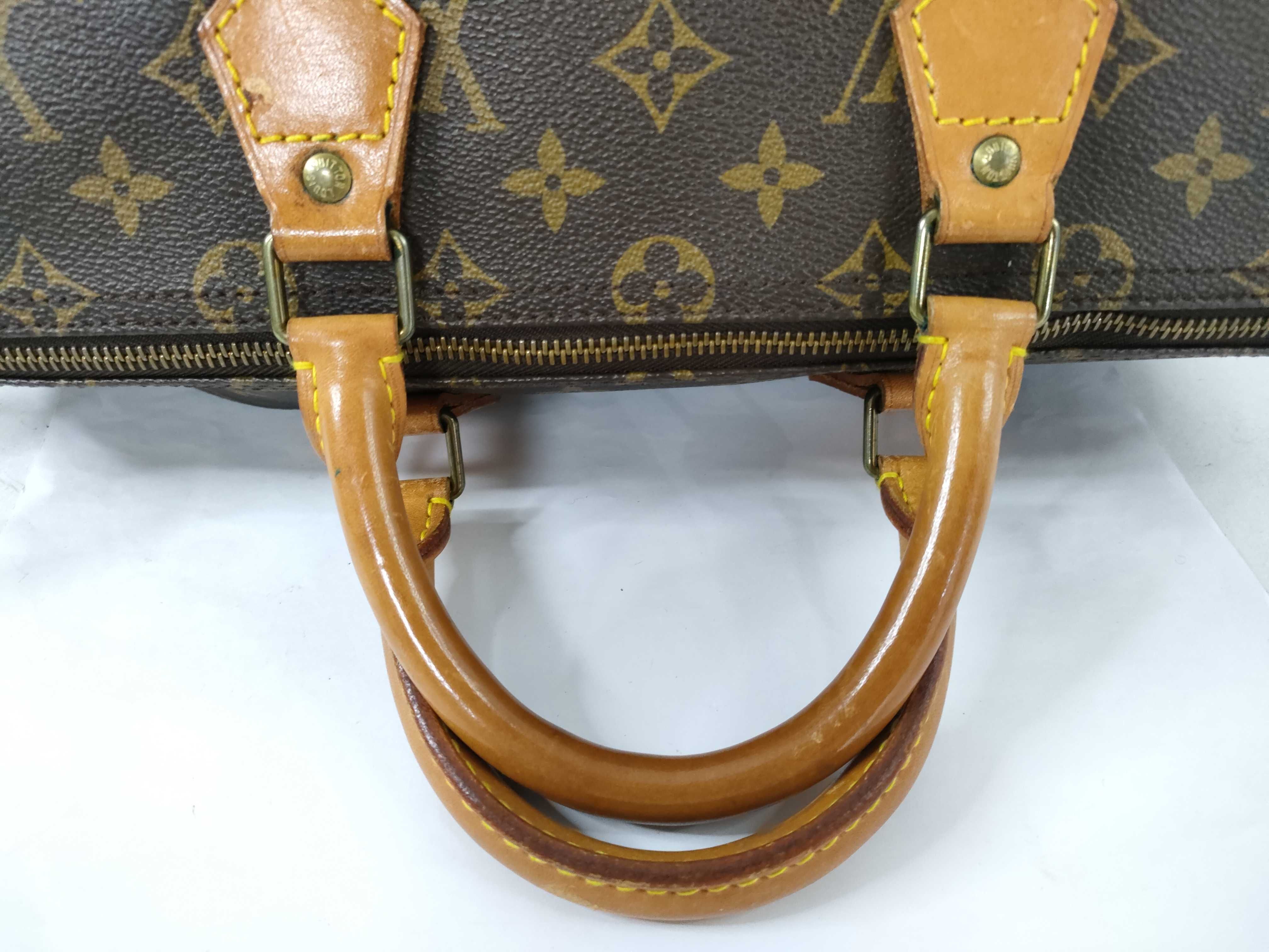 Monogram LV Monogram Speedy 35 M41524 /VI864 Cadena Handbag — view 3