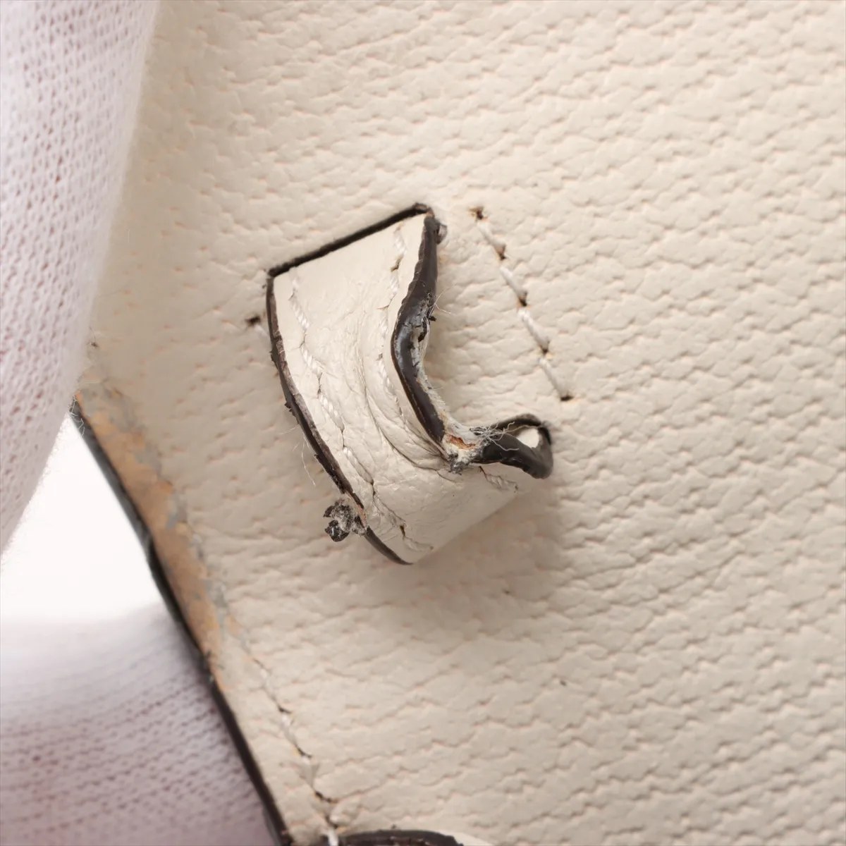 Sylvie Leather 2WAY Handbag White 470270 — view 11