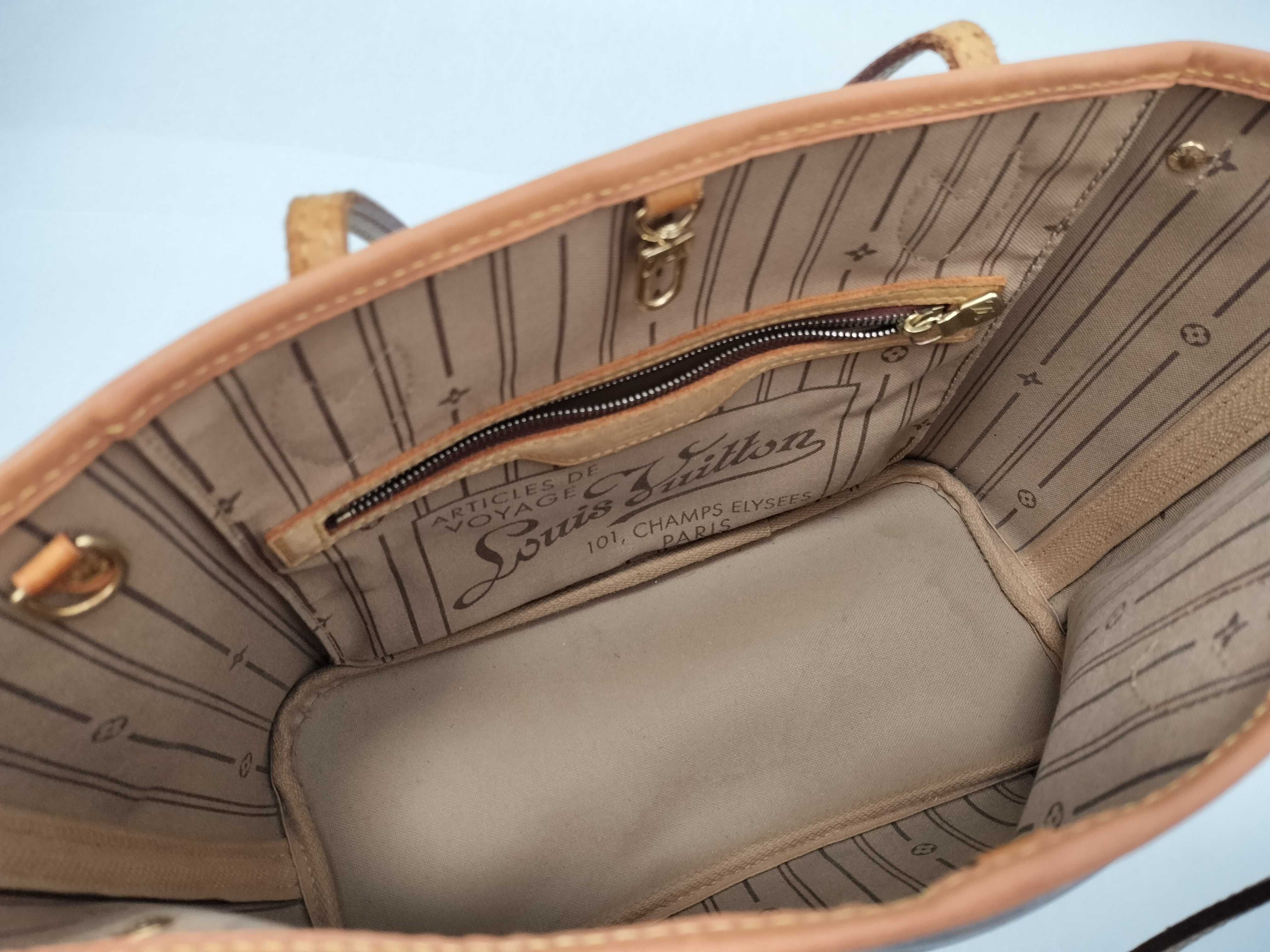 Monogram Neverfull PM M46979 Brown VI2120 Tote Bag — view 9