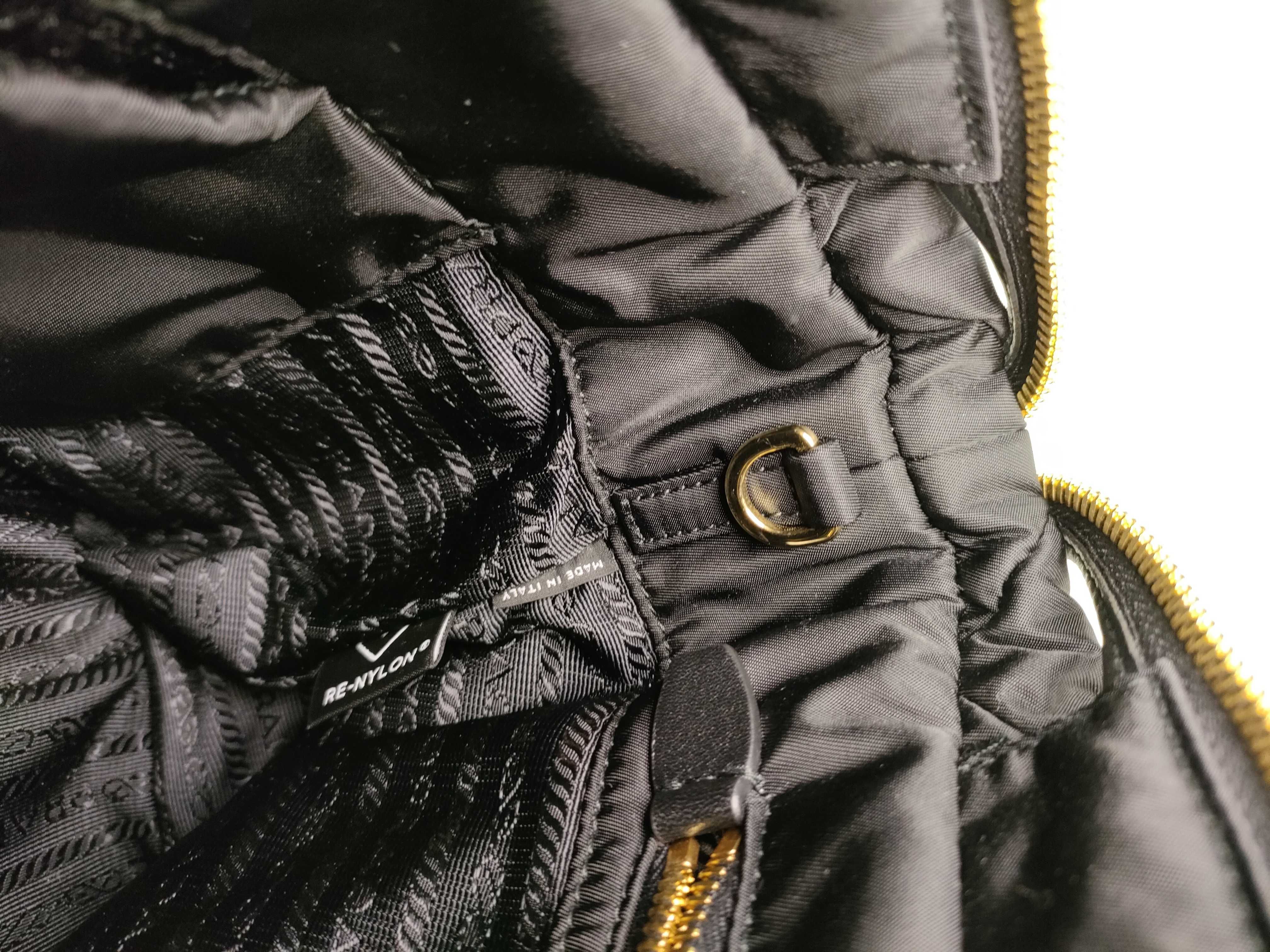 Nylon Prada 1BG373 Padded Tote Bag Quilted RE-NYLON Tote Bag — view 10