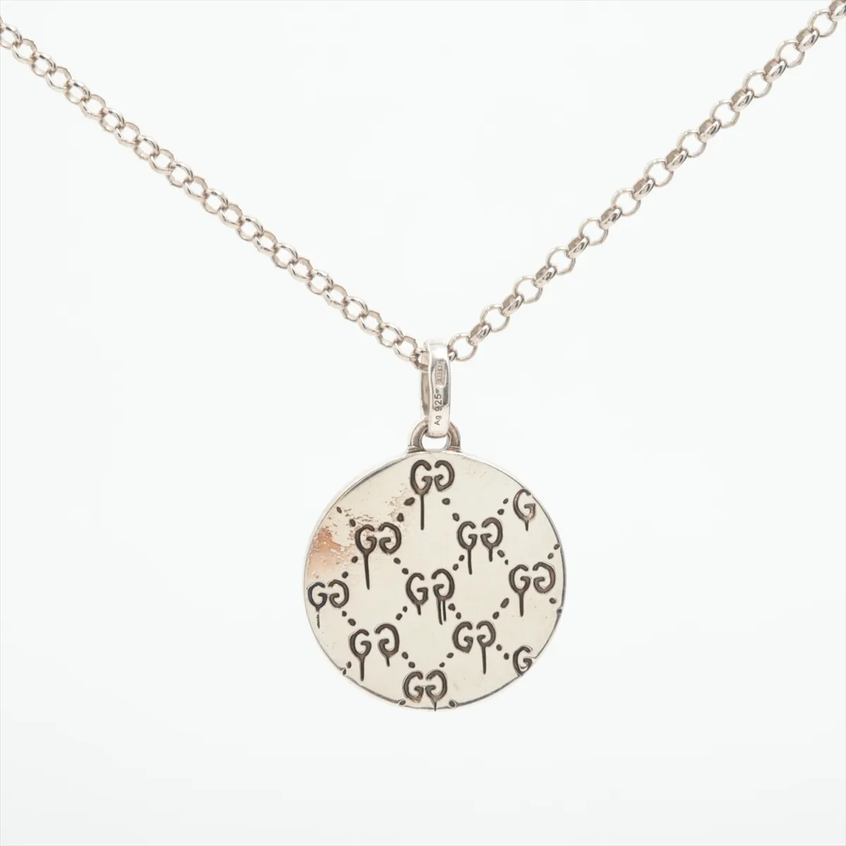 Ghost Necklace, 925 Sterling Silver, 10.5g, with — view 2
