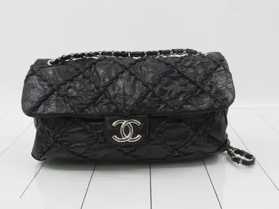 Large Matelassé Ultra Stitch Shoulder Bag