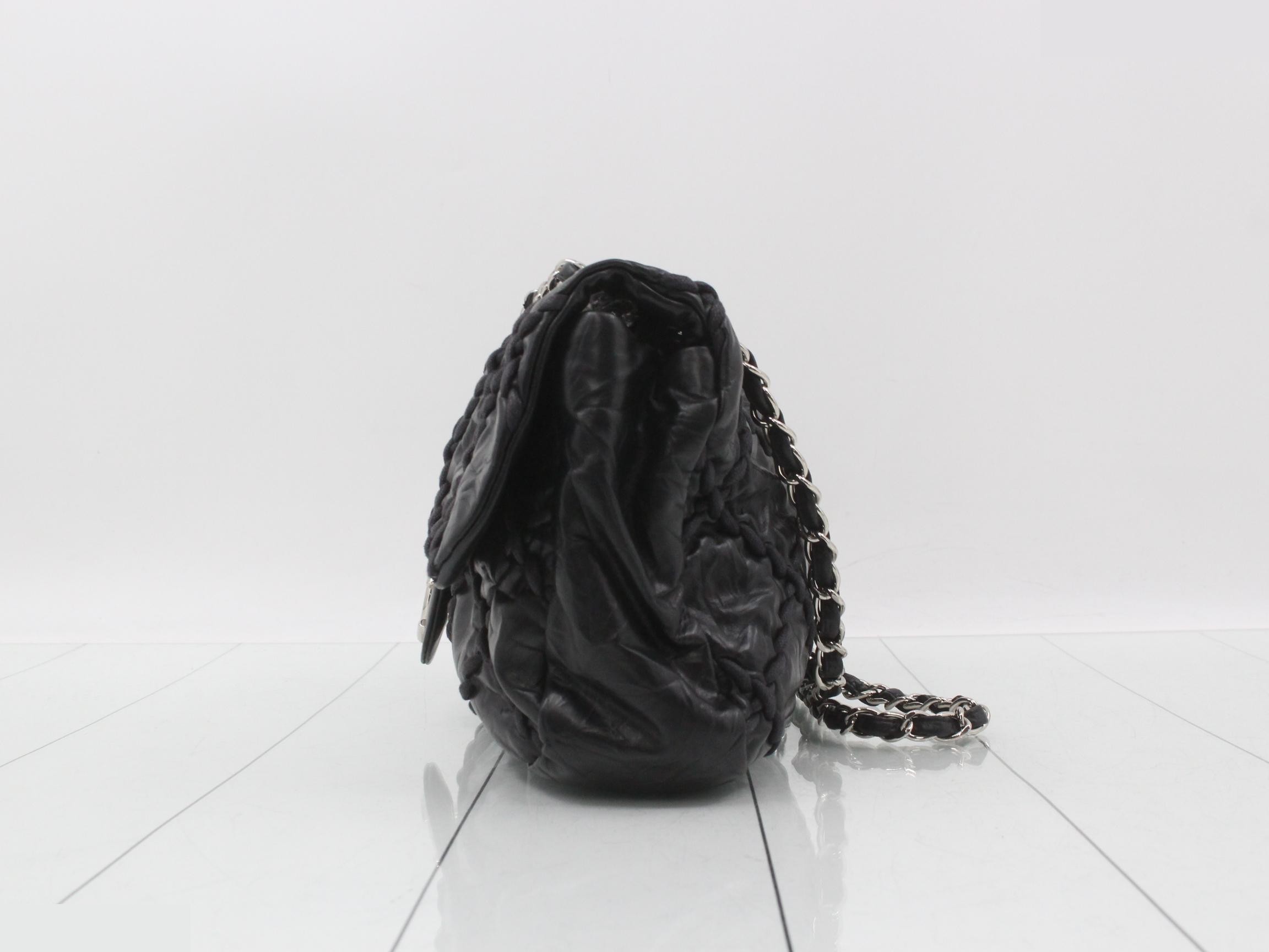 Large Matelassé Ultra Stitch Shoulder Bag — view 3