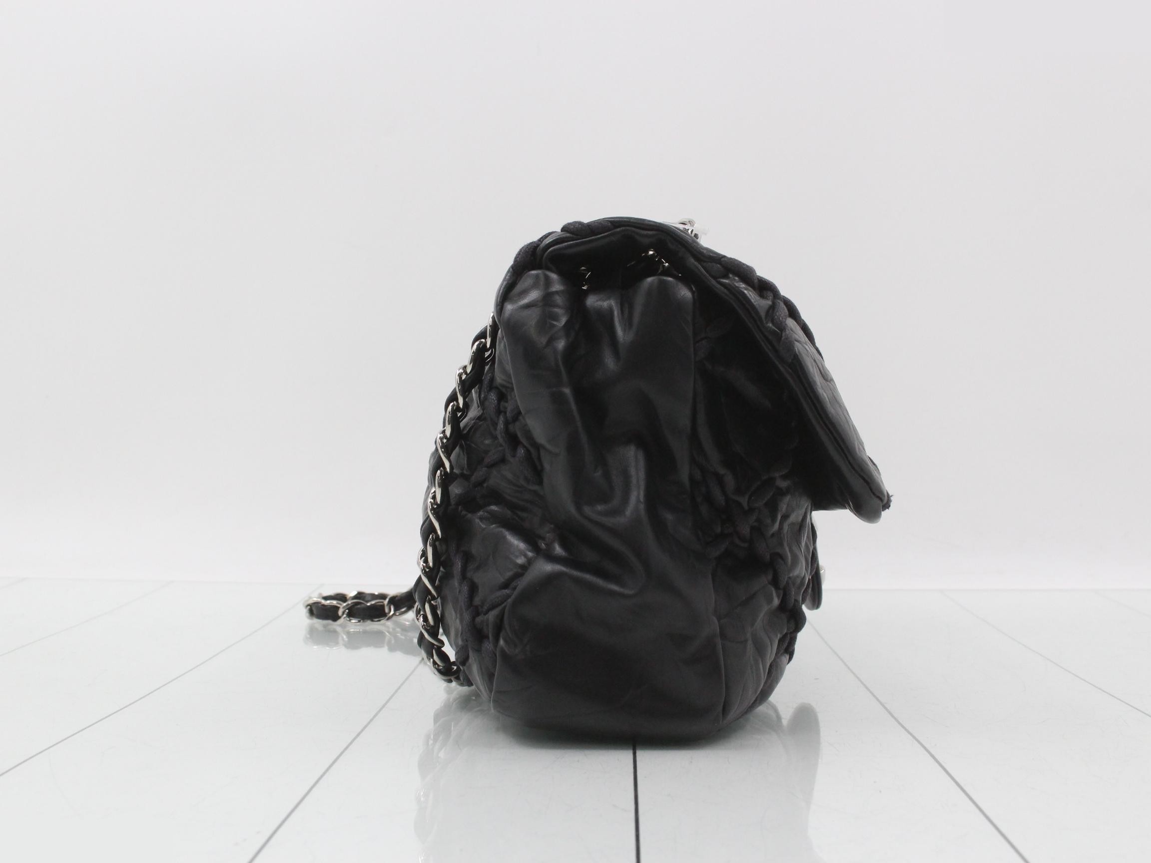 Large Matelassé Ultra Stitch Shoulder Bag — view 4