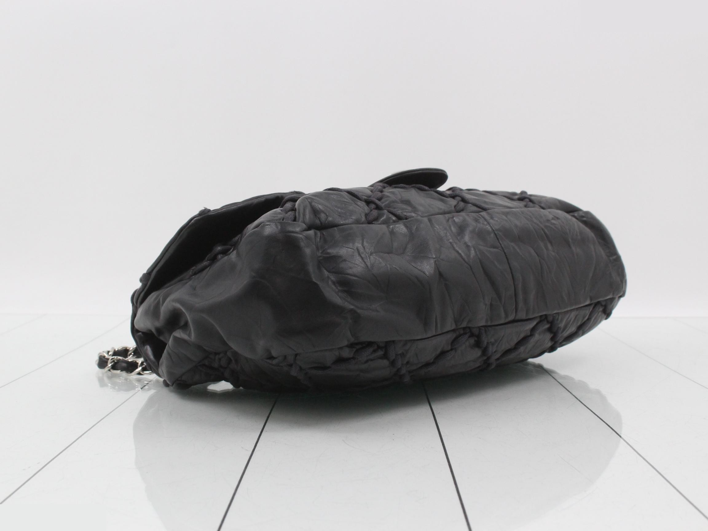 Large Matelassé Ultra Stitch Shoulder Bag — view 5