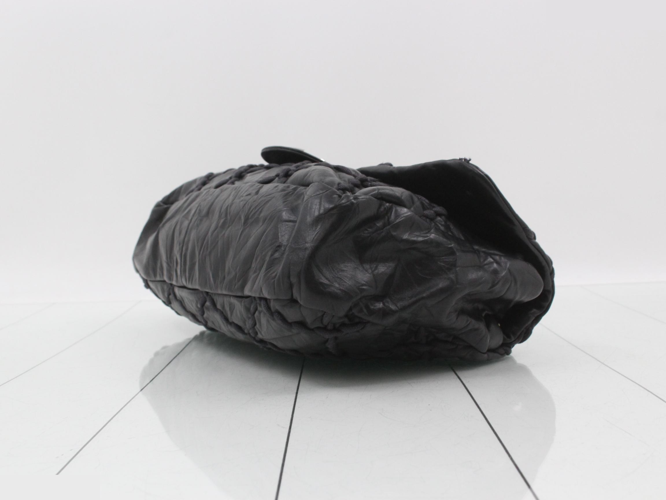 Large Matelassé Ultra Stitch Shoulder Bag — view 6
