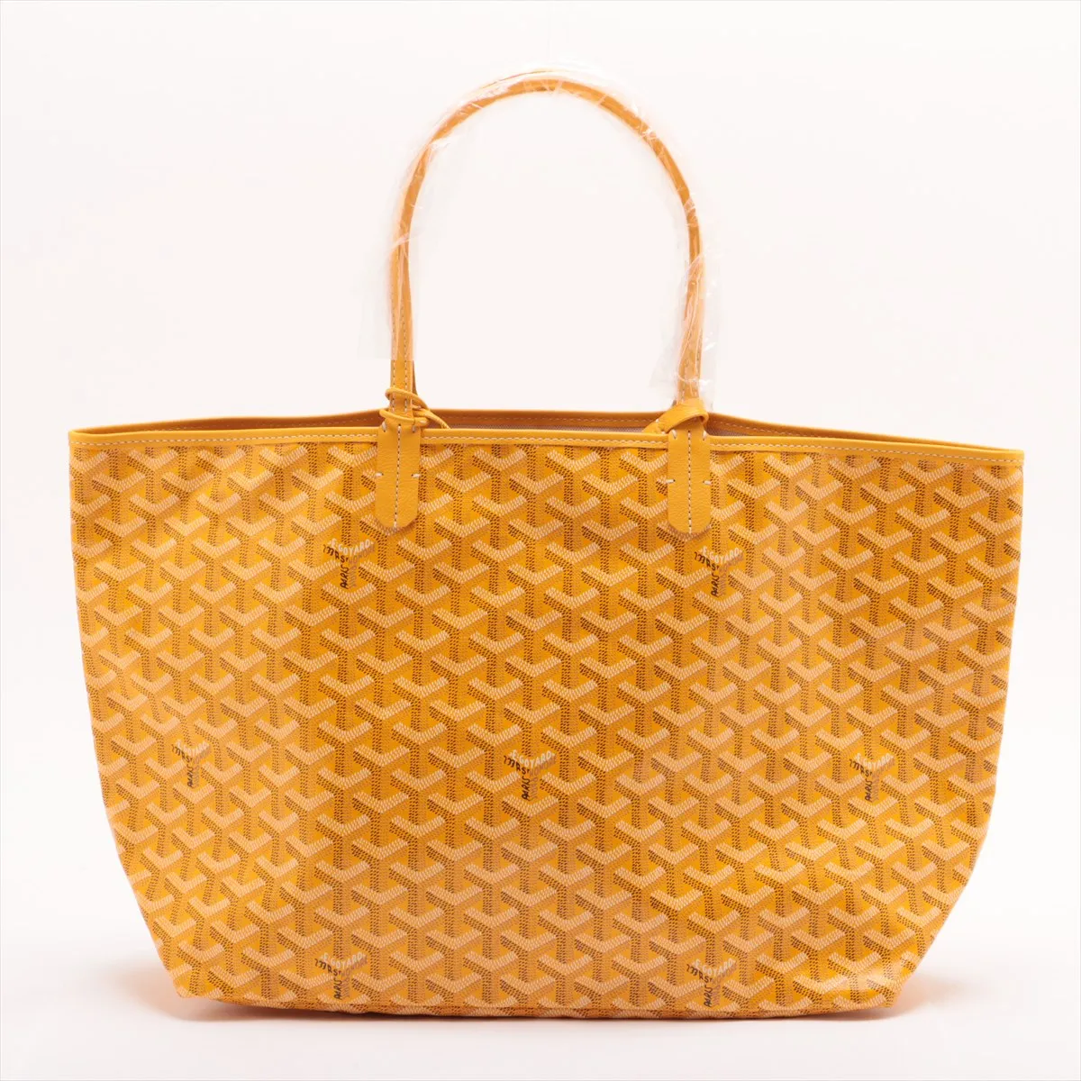 Saint Louis PM PVC x Leather Tote Bag Yellow — view 2