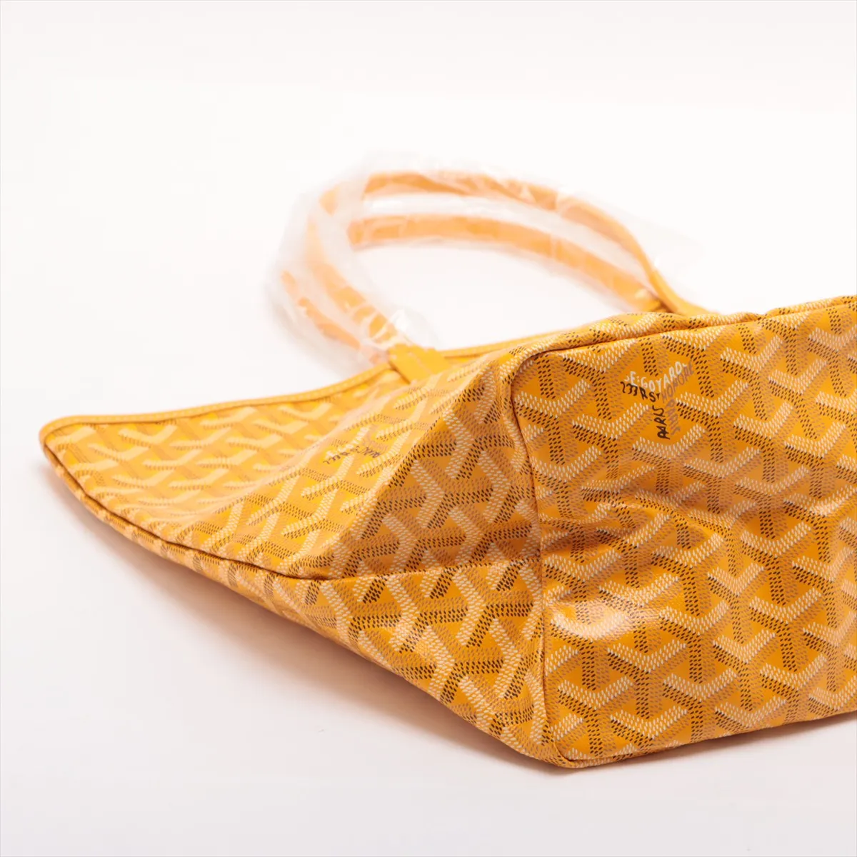 Saint Louis PM PVC x Leather Tote Bag Yellow — view 4