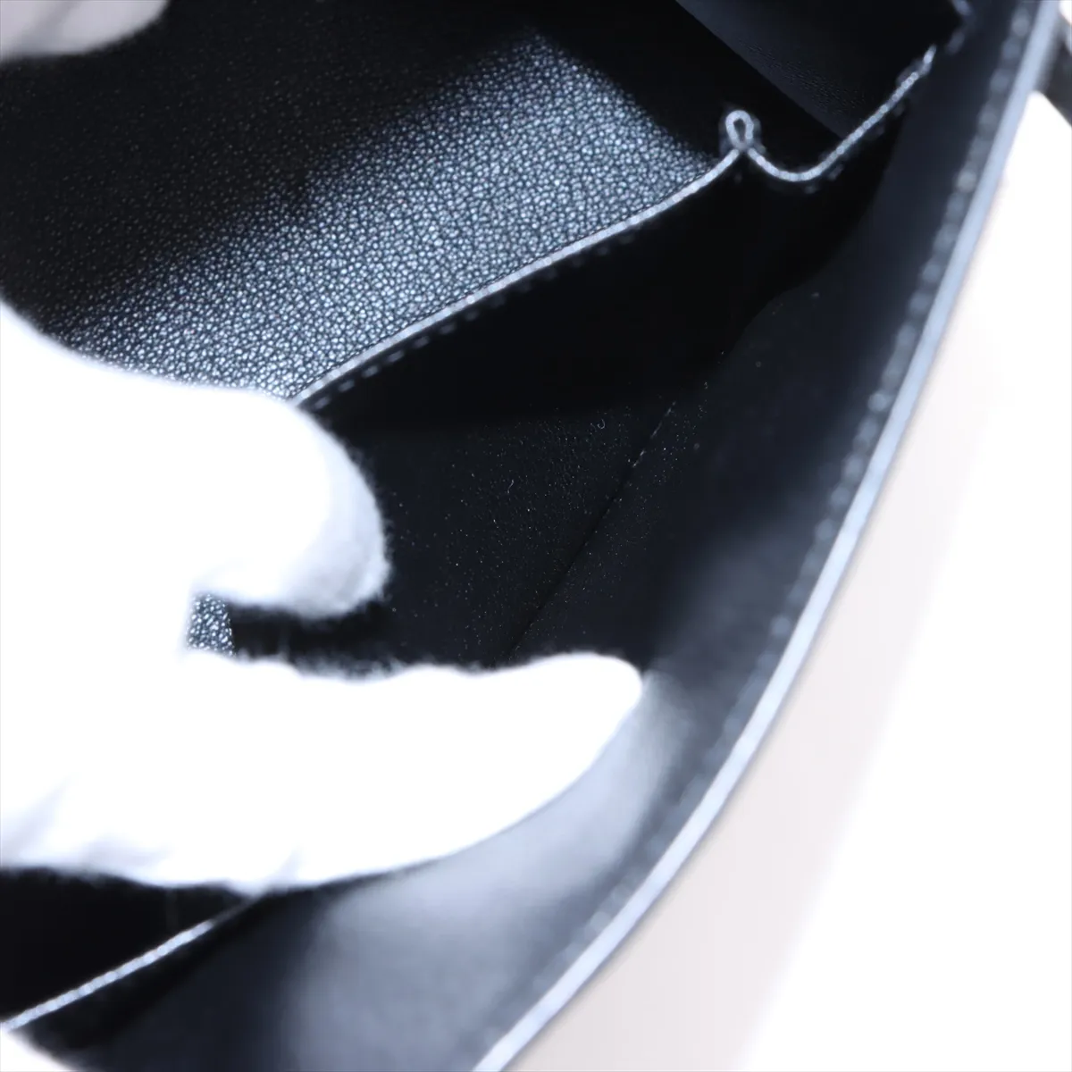 [Individually wrapped] Hermes Kelly 28 Serie Vaux Epson Black Gold Hardware B:2023 — view 11