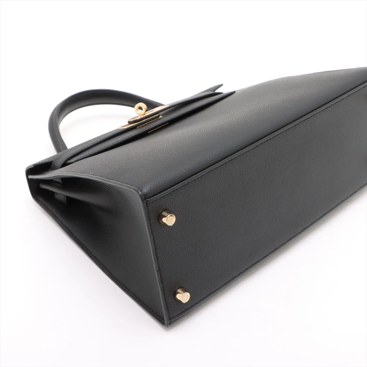 [Individually wrapped] Hermes Kelly 28 Serie Vaux Epson Black Gold Hardware B:2023 — view 4