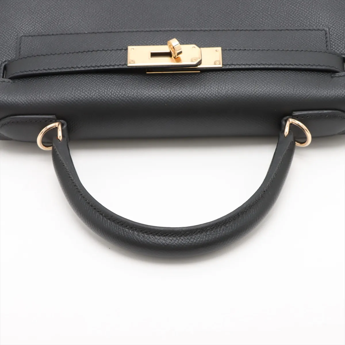 [Individually wrapped] Hermes Kelly 28 Serie Vaux Epson Black Gold Hardware B:2023 — view 5