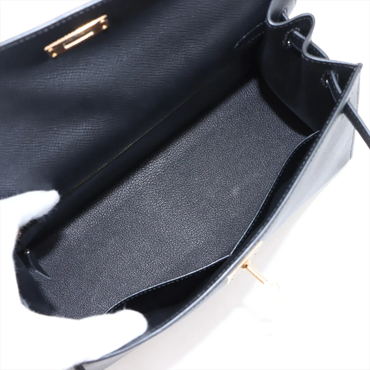 [Individually wrapped] Hermes Kelly 28 Serie Vaux Epson Black Gold Hardware B:2023 — view 8