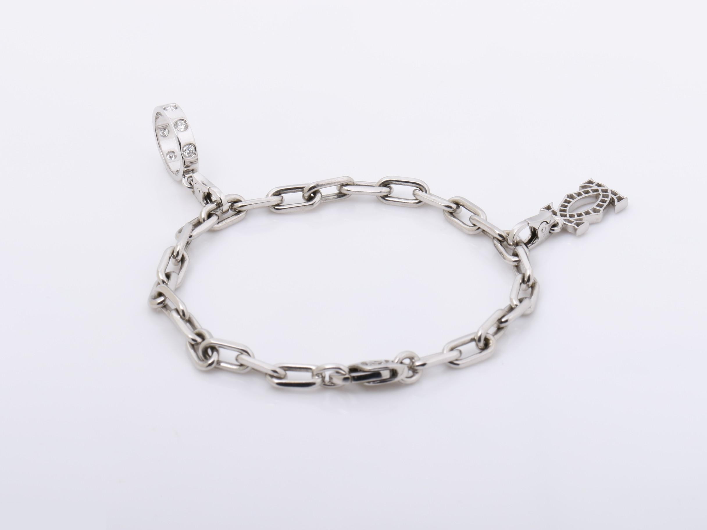 Spartacus Bracelet Bangle (Metal) - Bracelet with 2 Charms — view 4