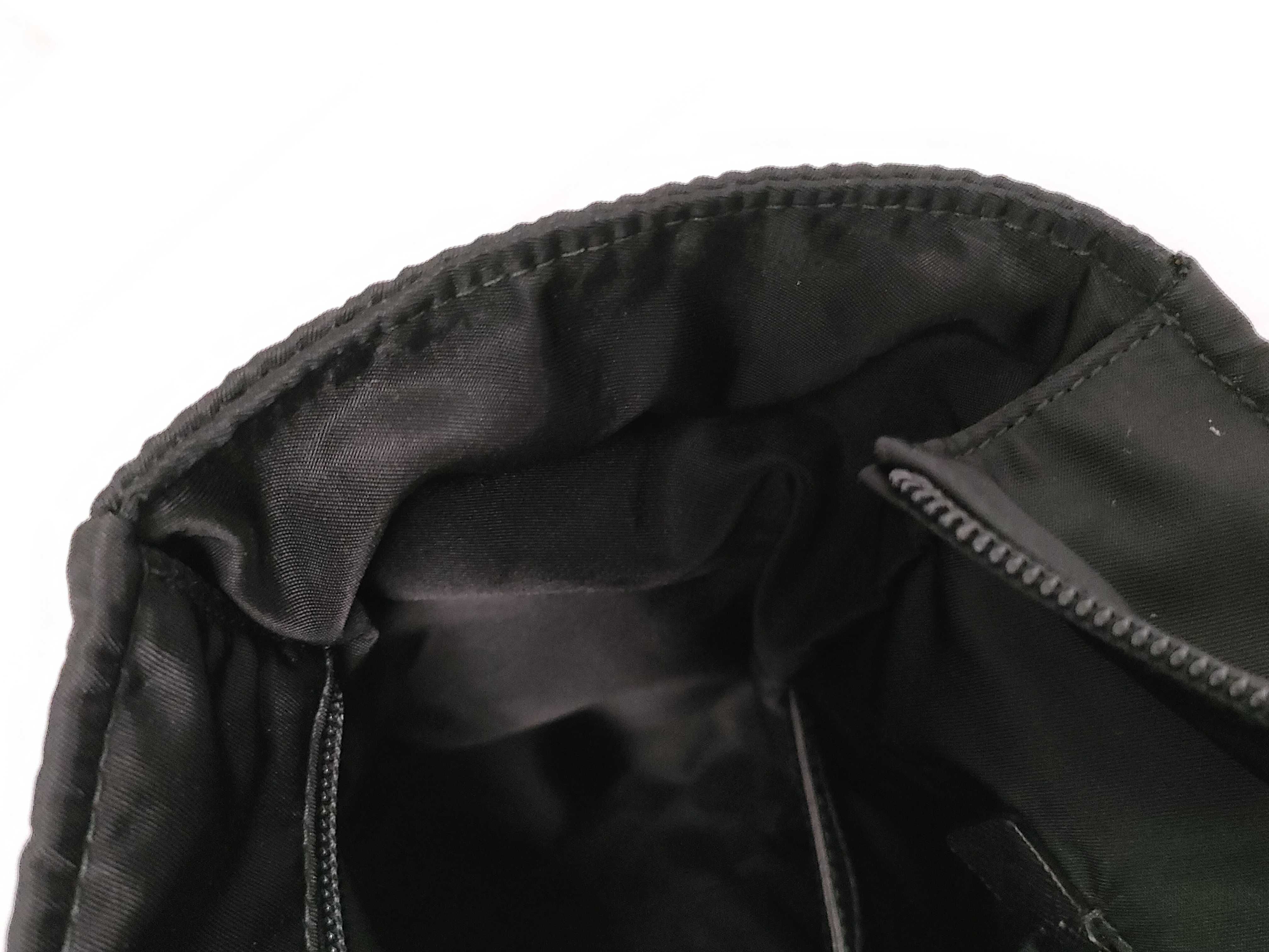 Nylon Prada Tessuto Handbag Black 2VG042 Tote Bag — view 12