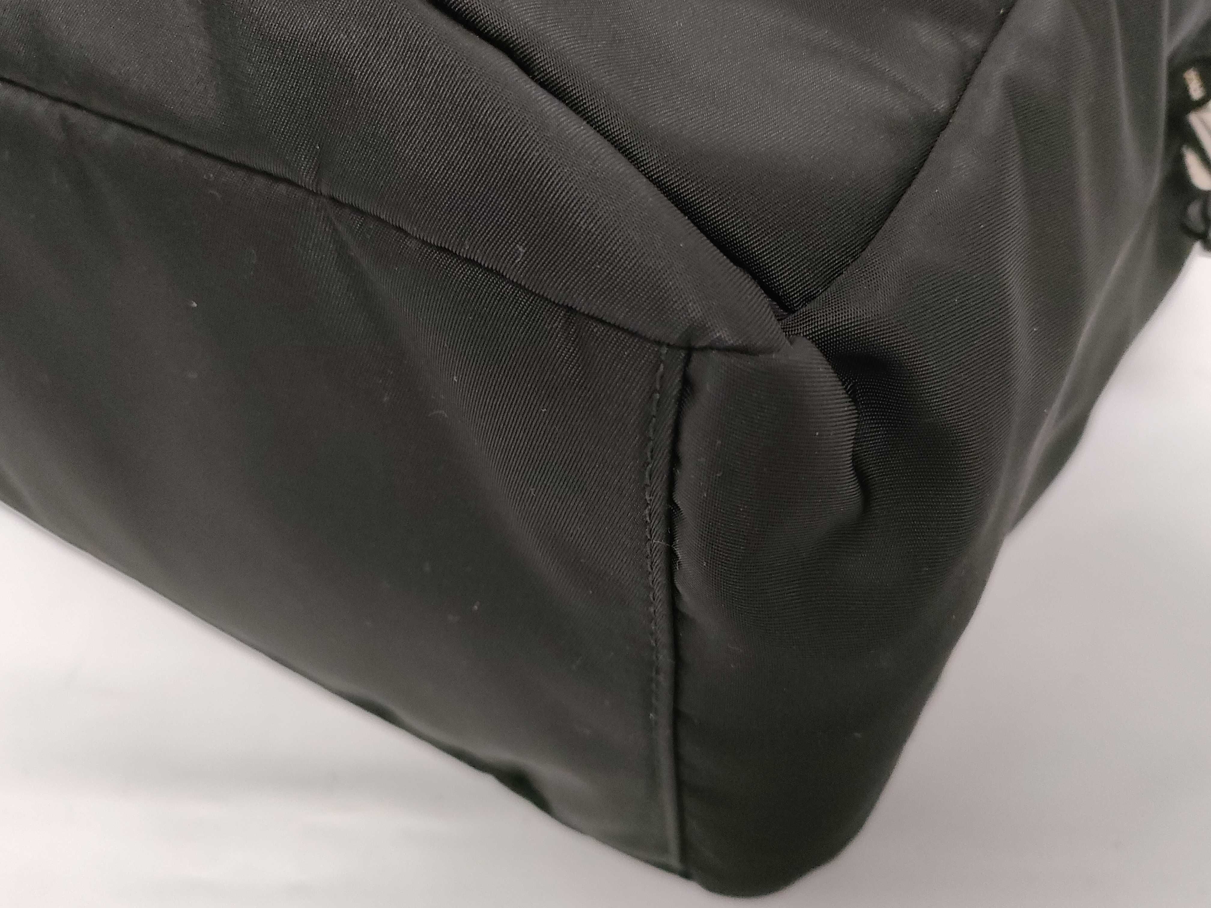 Nylon Prada Tessuto Handbag Black 2VG042 Tote Bag — view 6