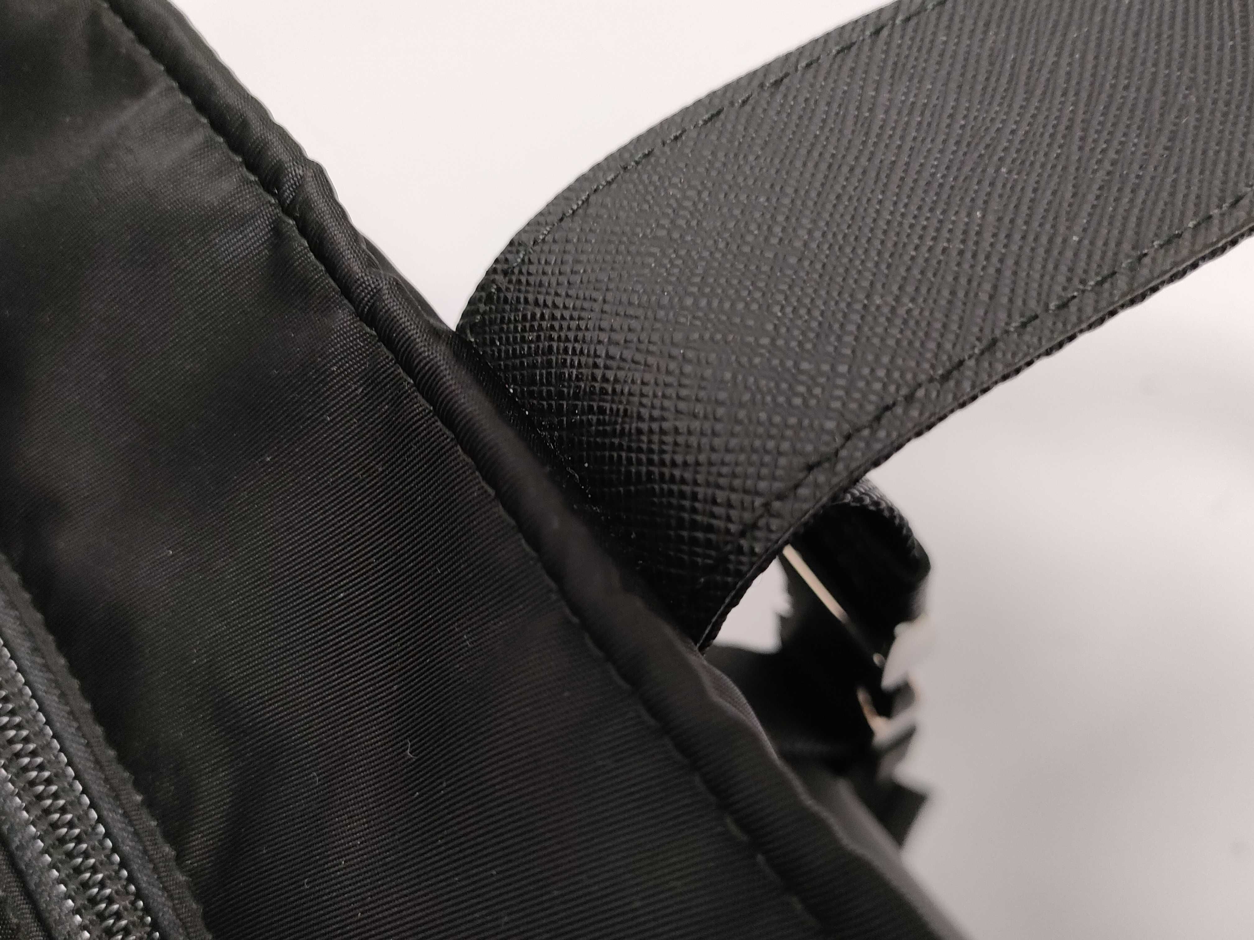 Nylon Prada Tessuto Handbag Black 2VG042 Tote Bag — view 8