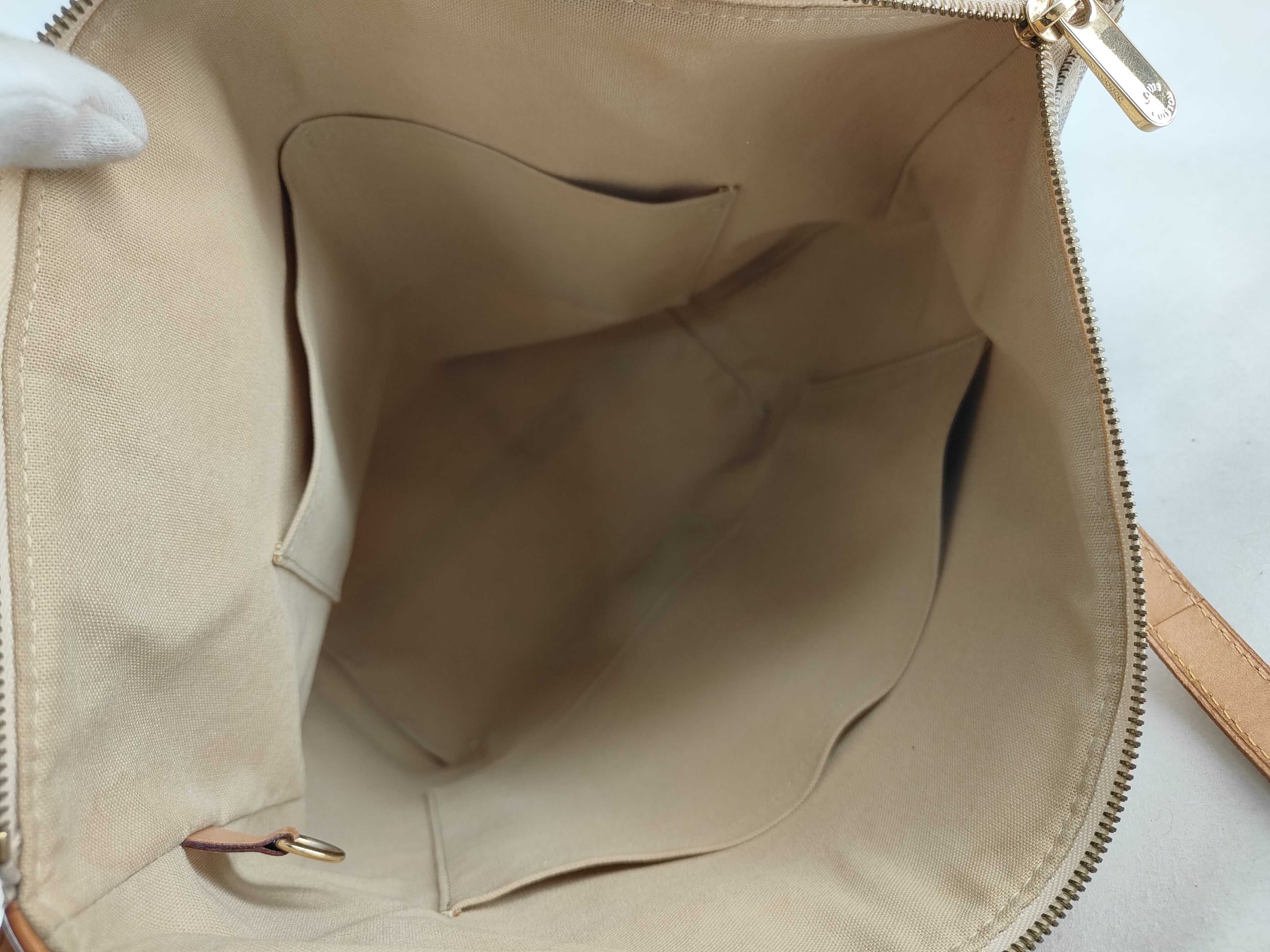 Damier Azur Totally MM N51262 MB4121 White Tote Bag — view 12