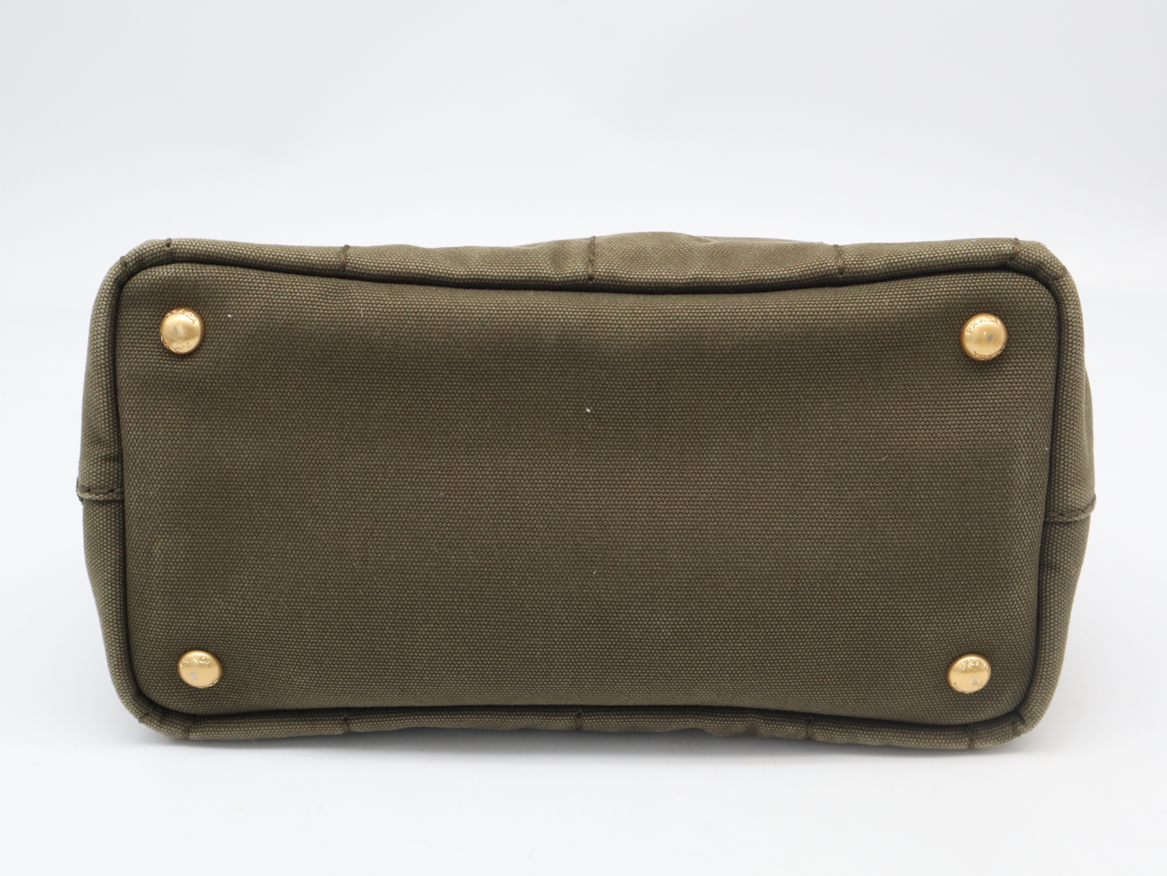 B2439G Canapa Tote Bag, Khaki, with Guarantee Card. — view 5