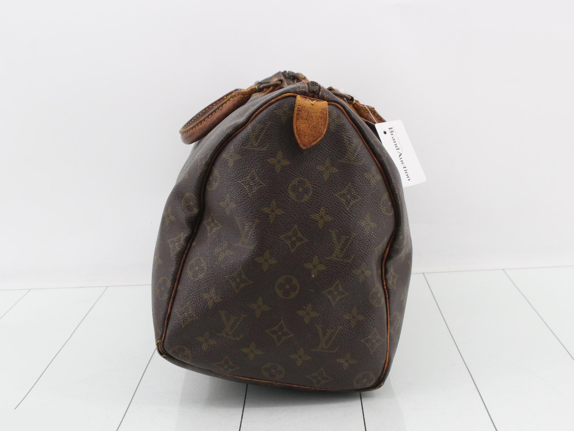 Speedy 40 Monogram Brown Handbag — view 4