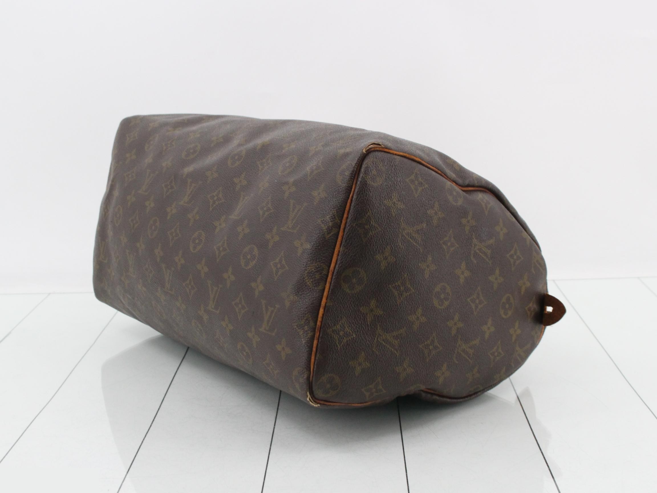 Speedy 40 Monogram Brown Handbag — view 6