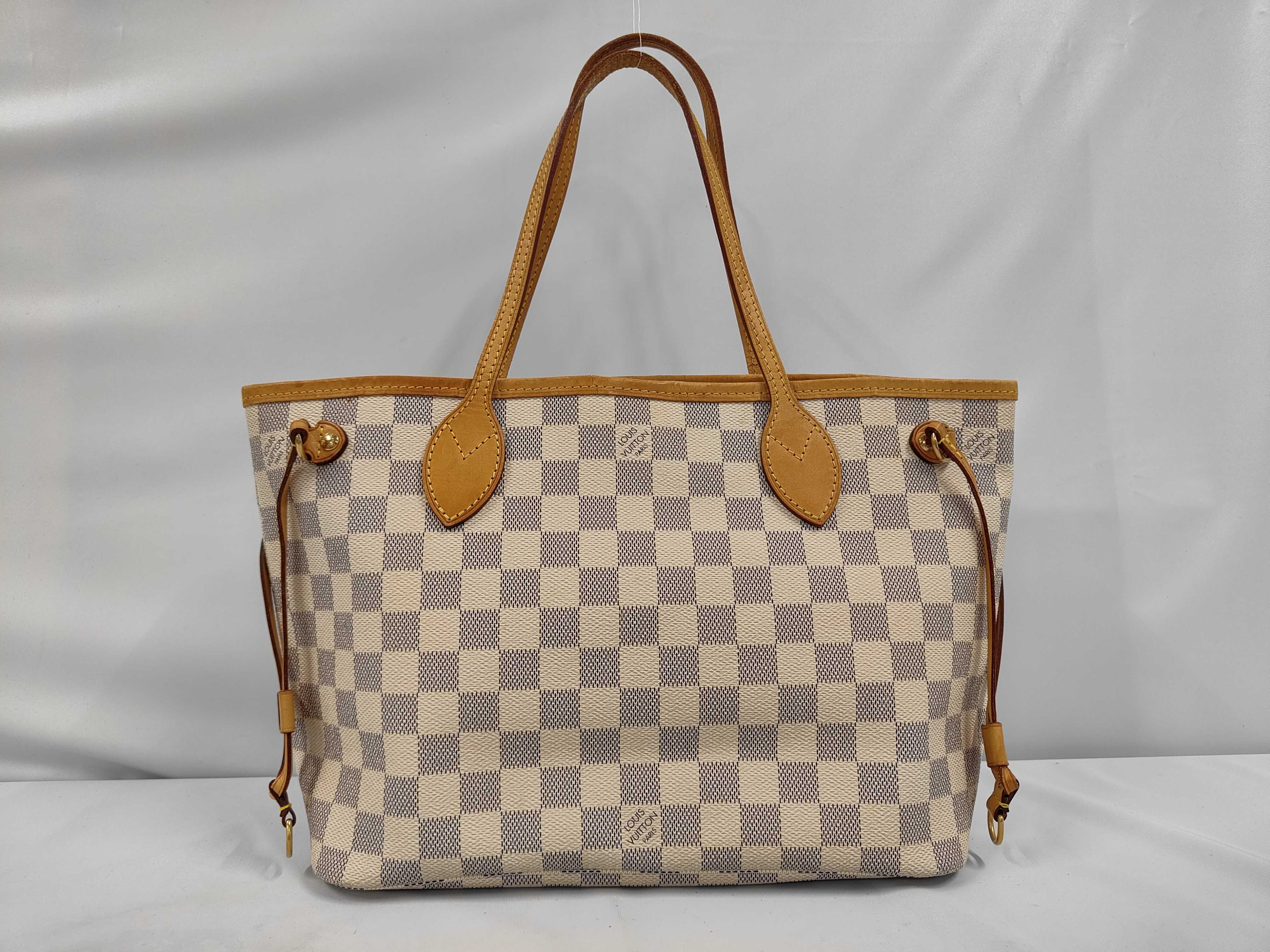 Neverfull Damier Azur Handbag Shoulder Bag