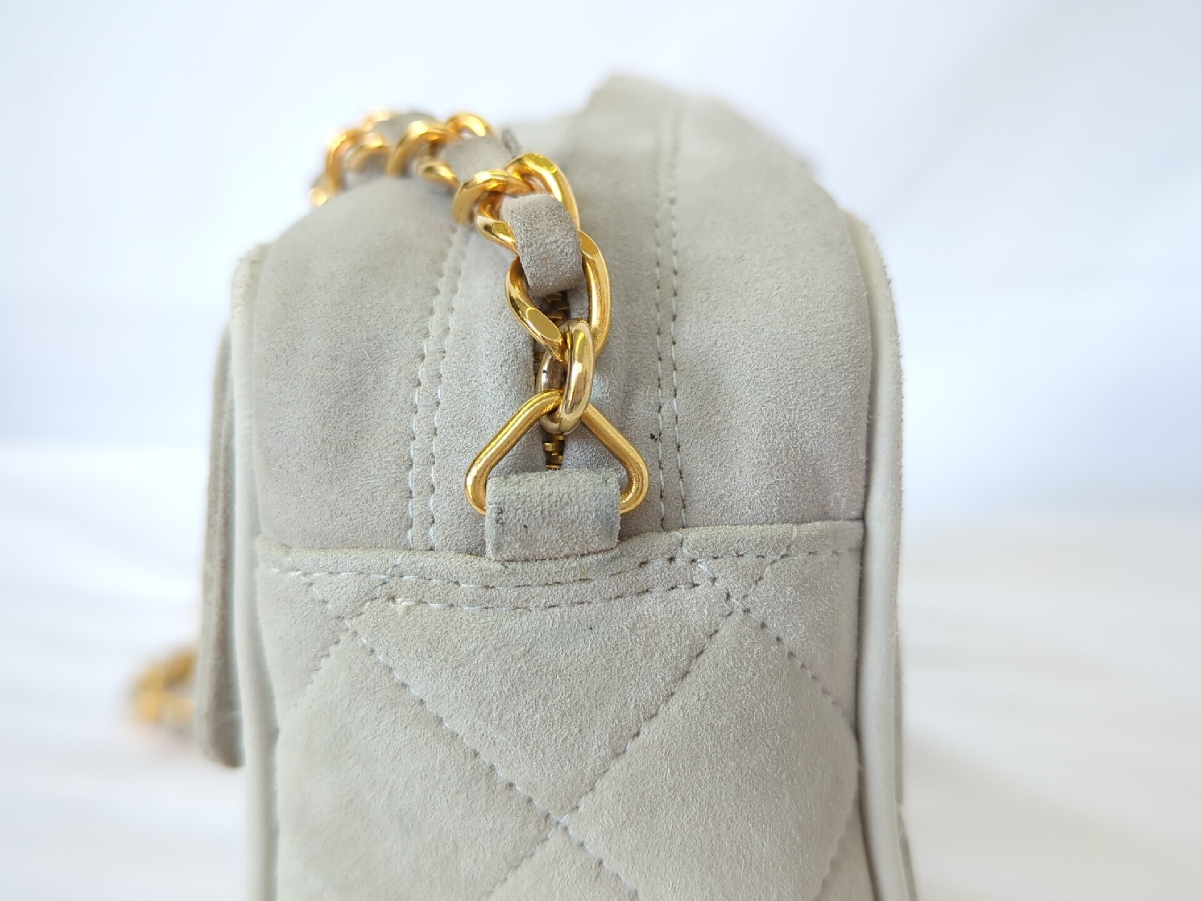suede fringe chain shoulder bag — view 10