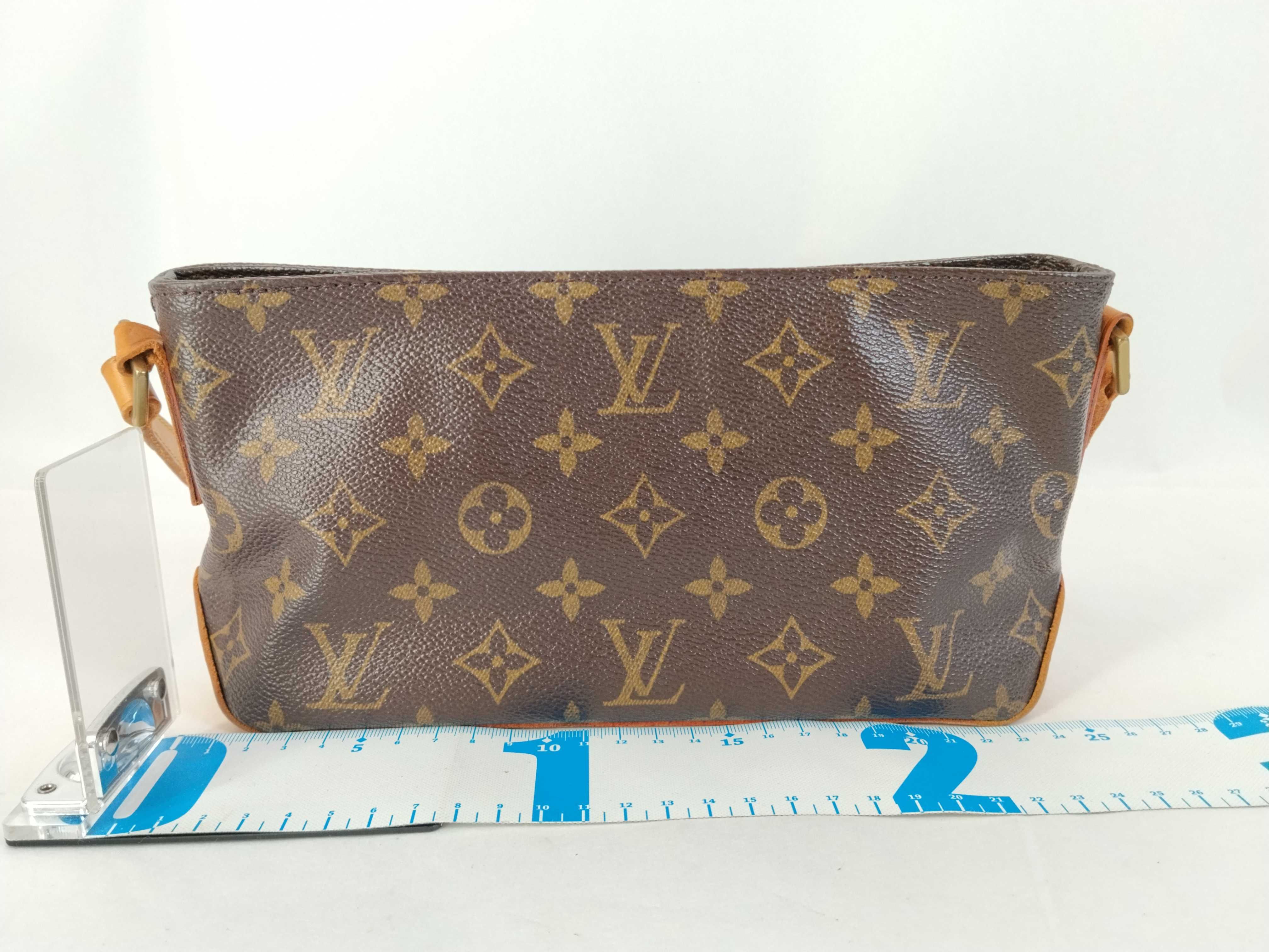Monogram Trouter Monogram Canvas Shoulder Bag — view 2