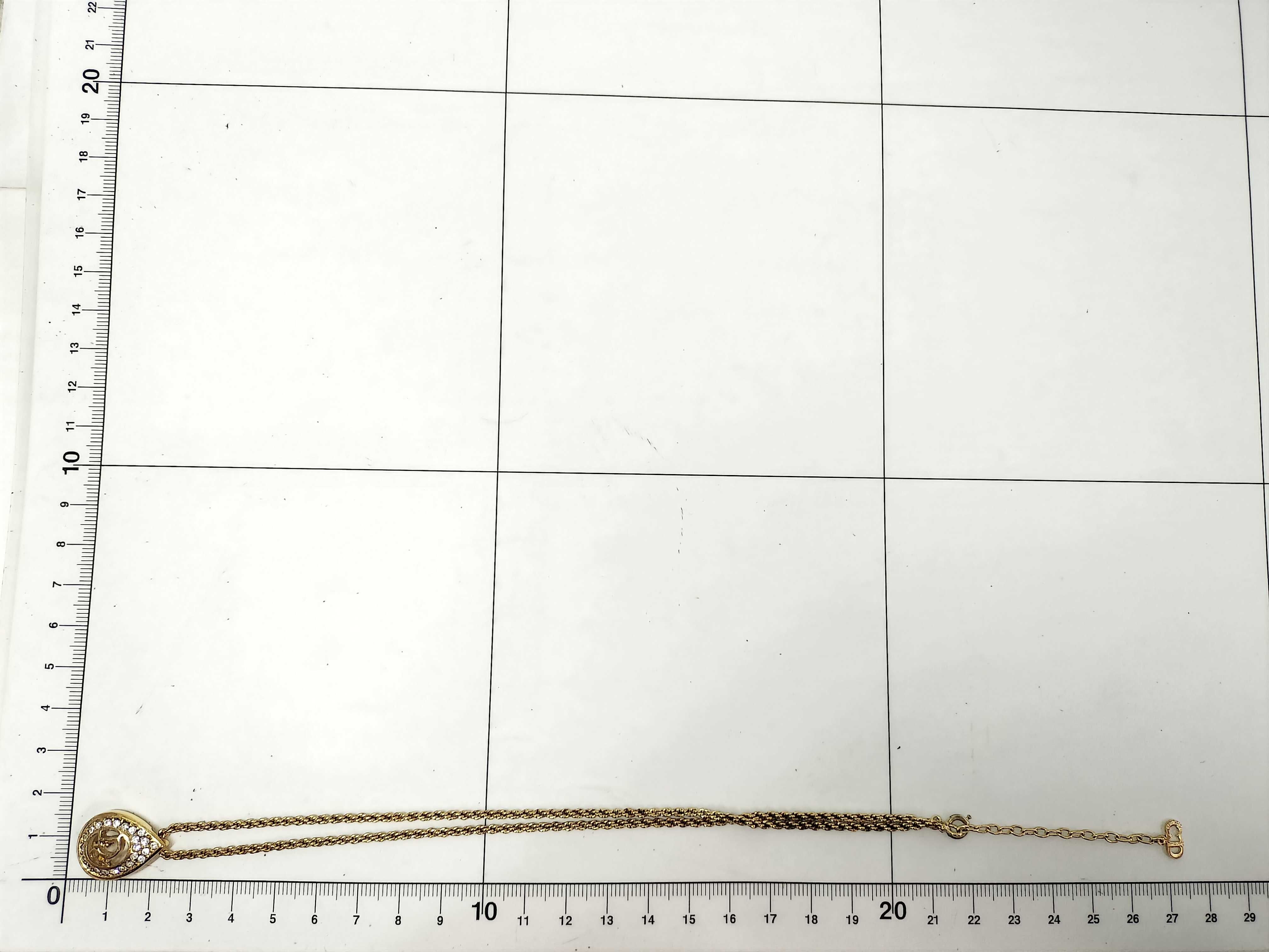 trotter rhinestone necklace — view 6