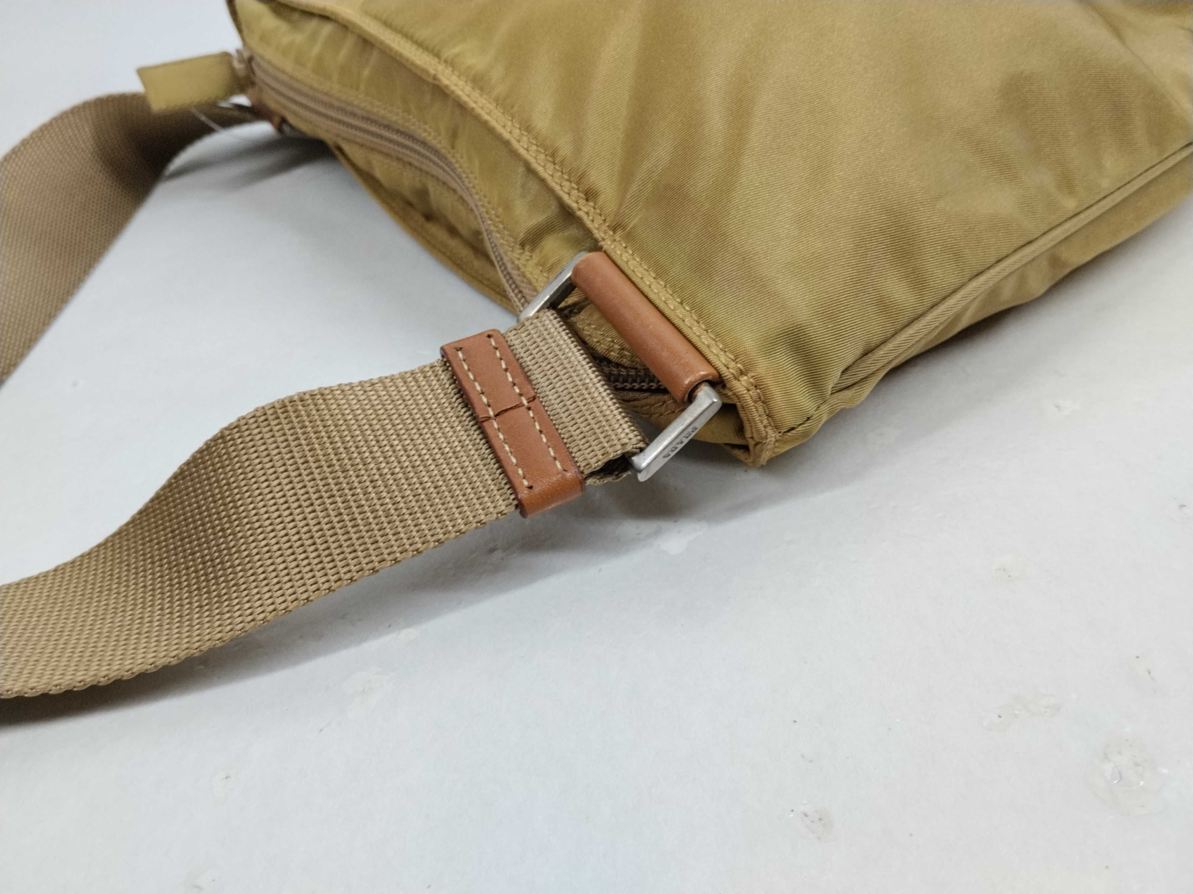 Nylon Triangle Logo Shoulder Bag — view 5