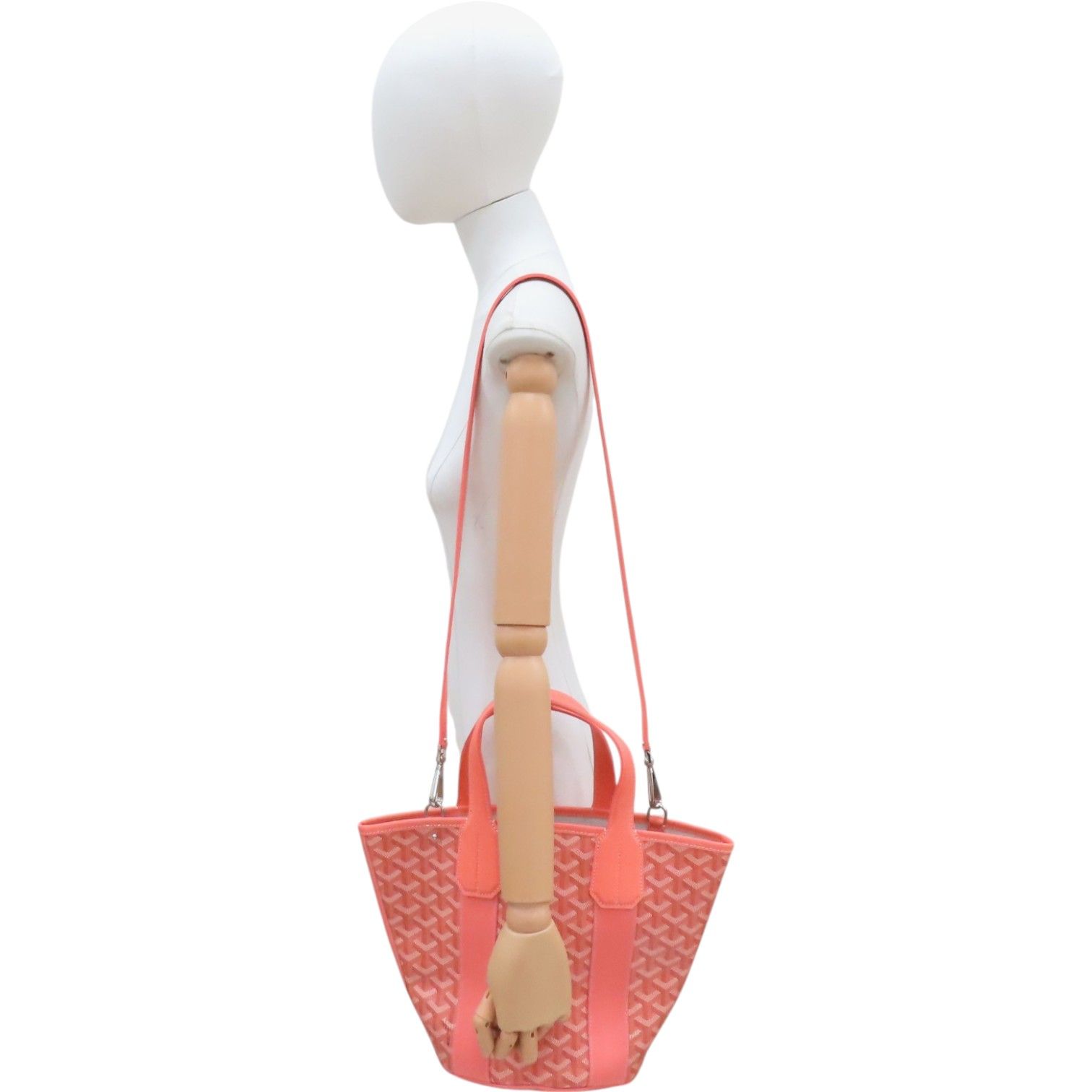 Orange Goyardine Belharra PM Bag — view 7