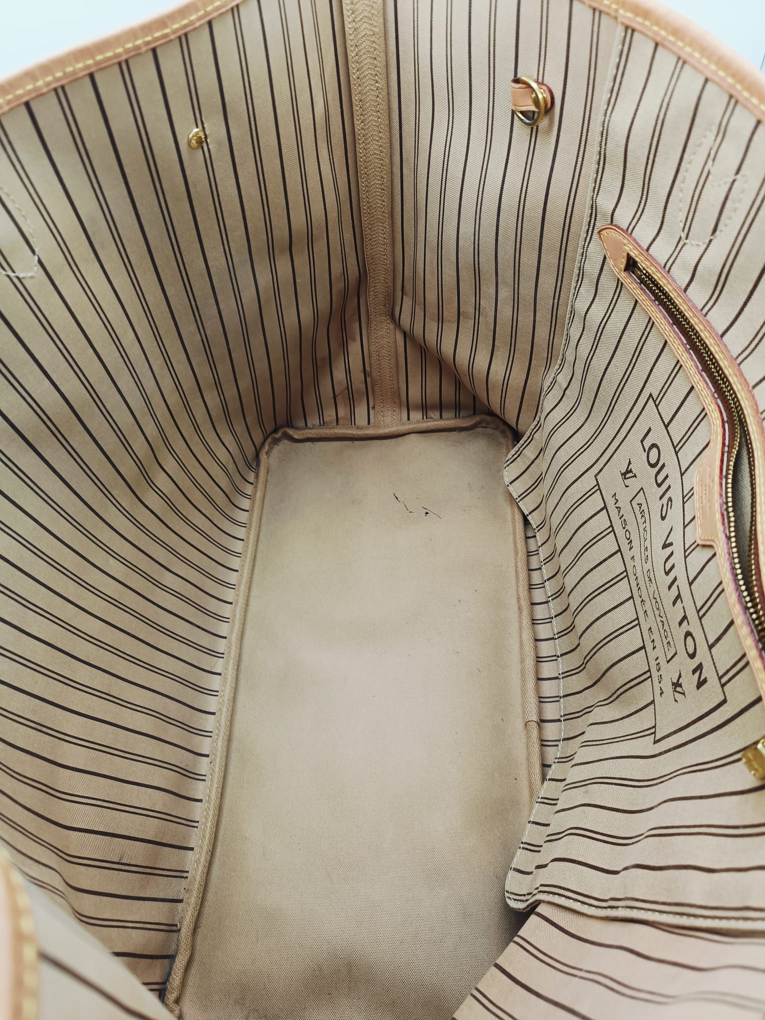 Neverfull GM Brown,Monogram — view 3