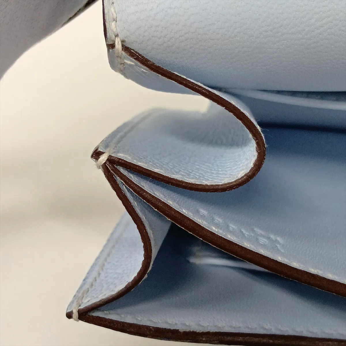 [Individually packaged] Hermes Constance 3 Mini 18 Veau Epsom Blue Brume Silver Hardware Year: 2020 — view 14