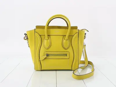 Luggage Leather 2-Way Shoulder/Handbag