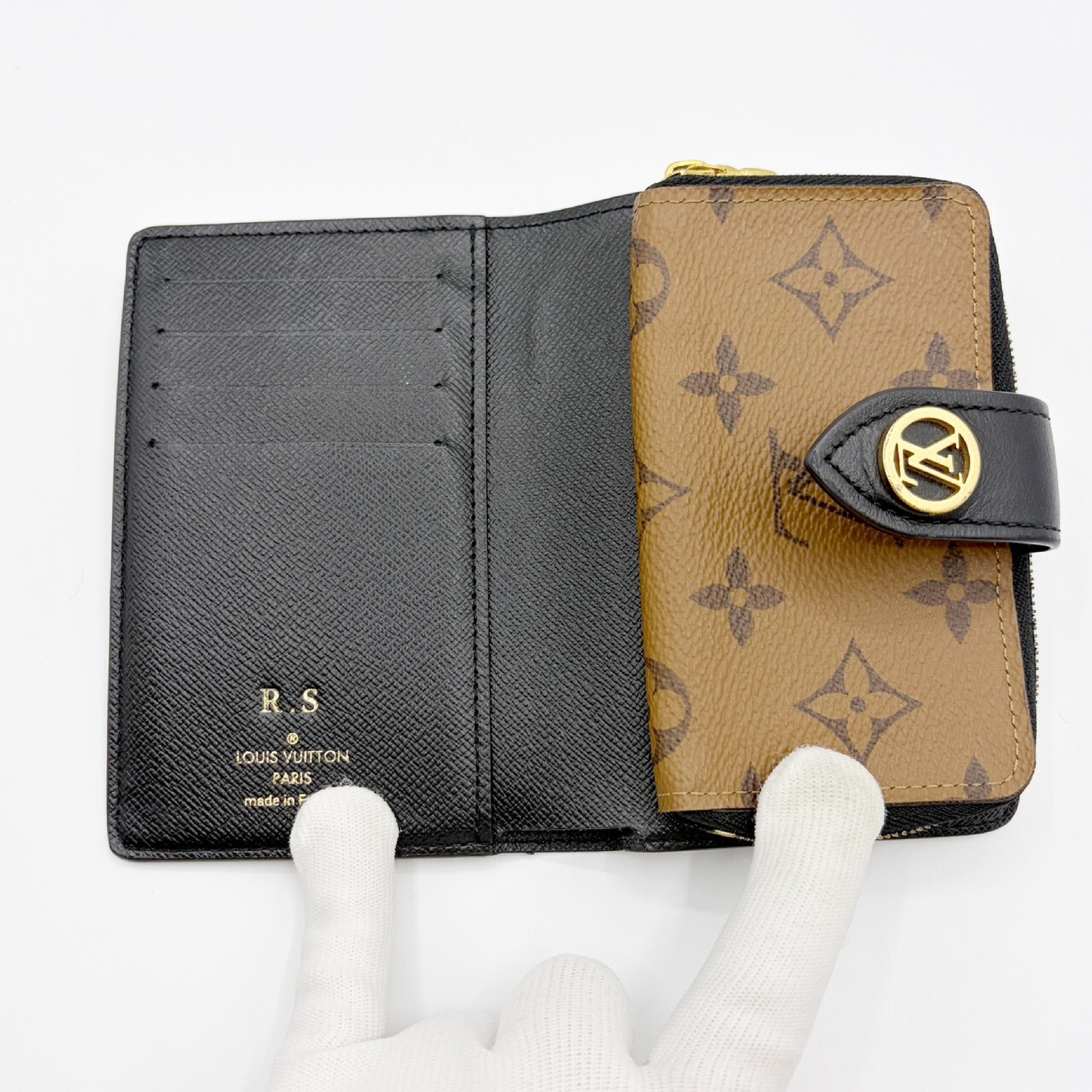 Giant Monogram Reverse Portefeuille Juliette Wallet — view 7