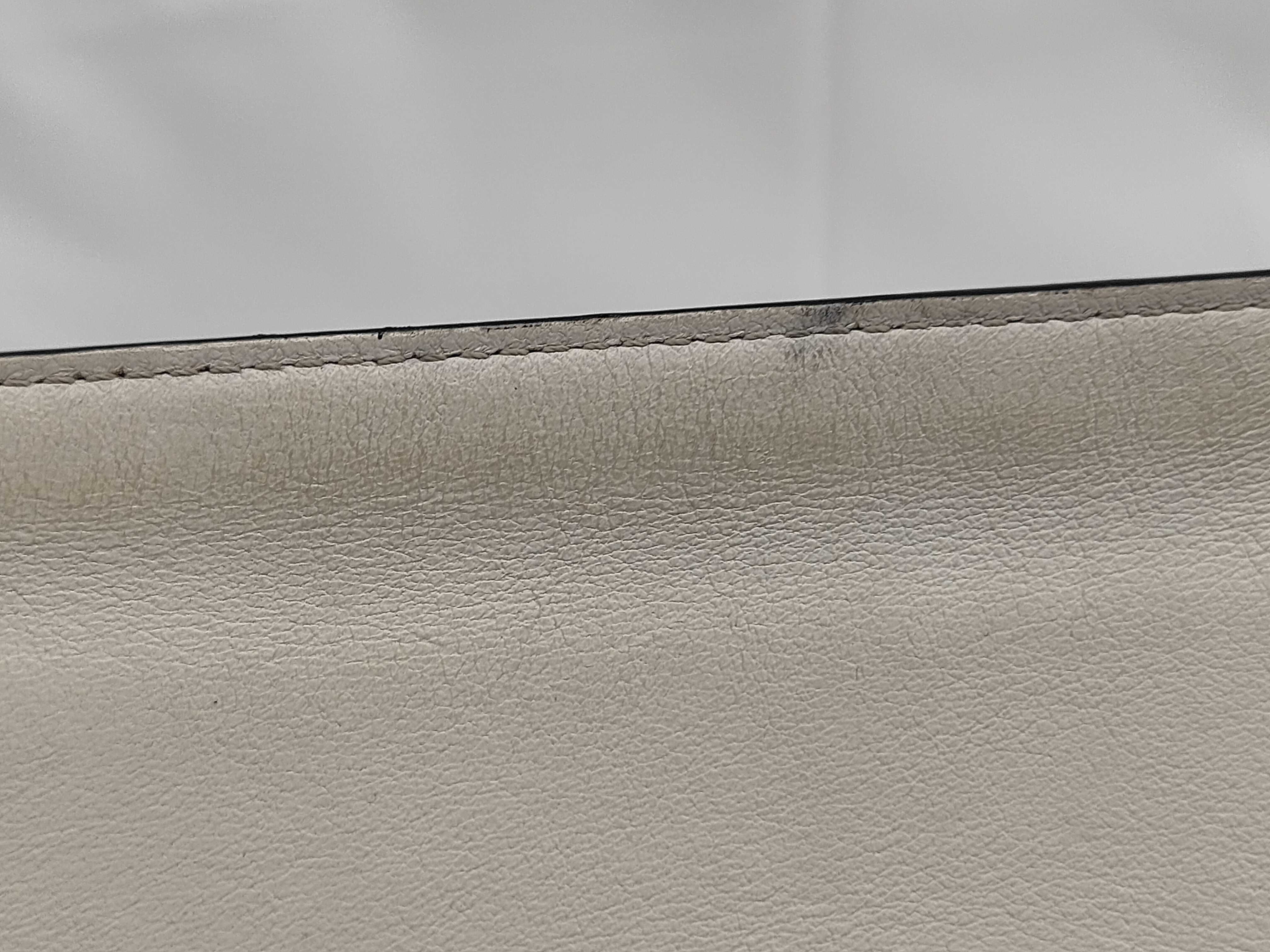 Anagram T Pouch Leather Cat Clutch Bag Second Bag — view 7