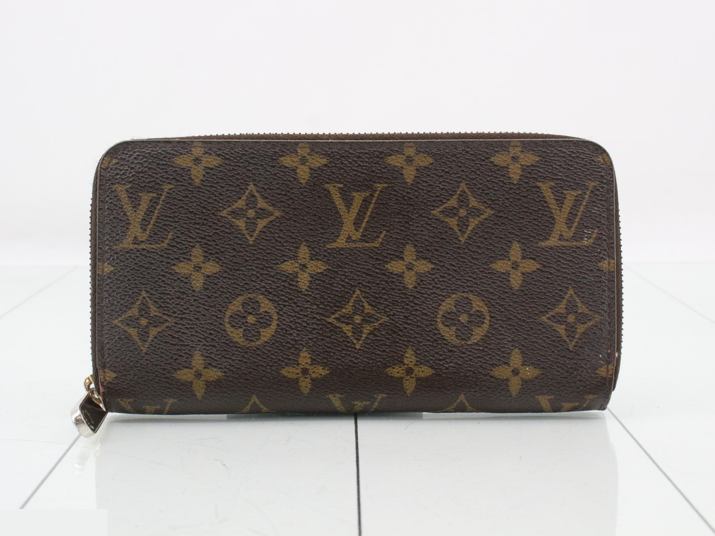 Monogram Zippy Wallet Round Zipper Long Wallet