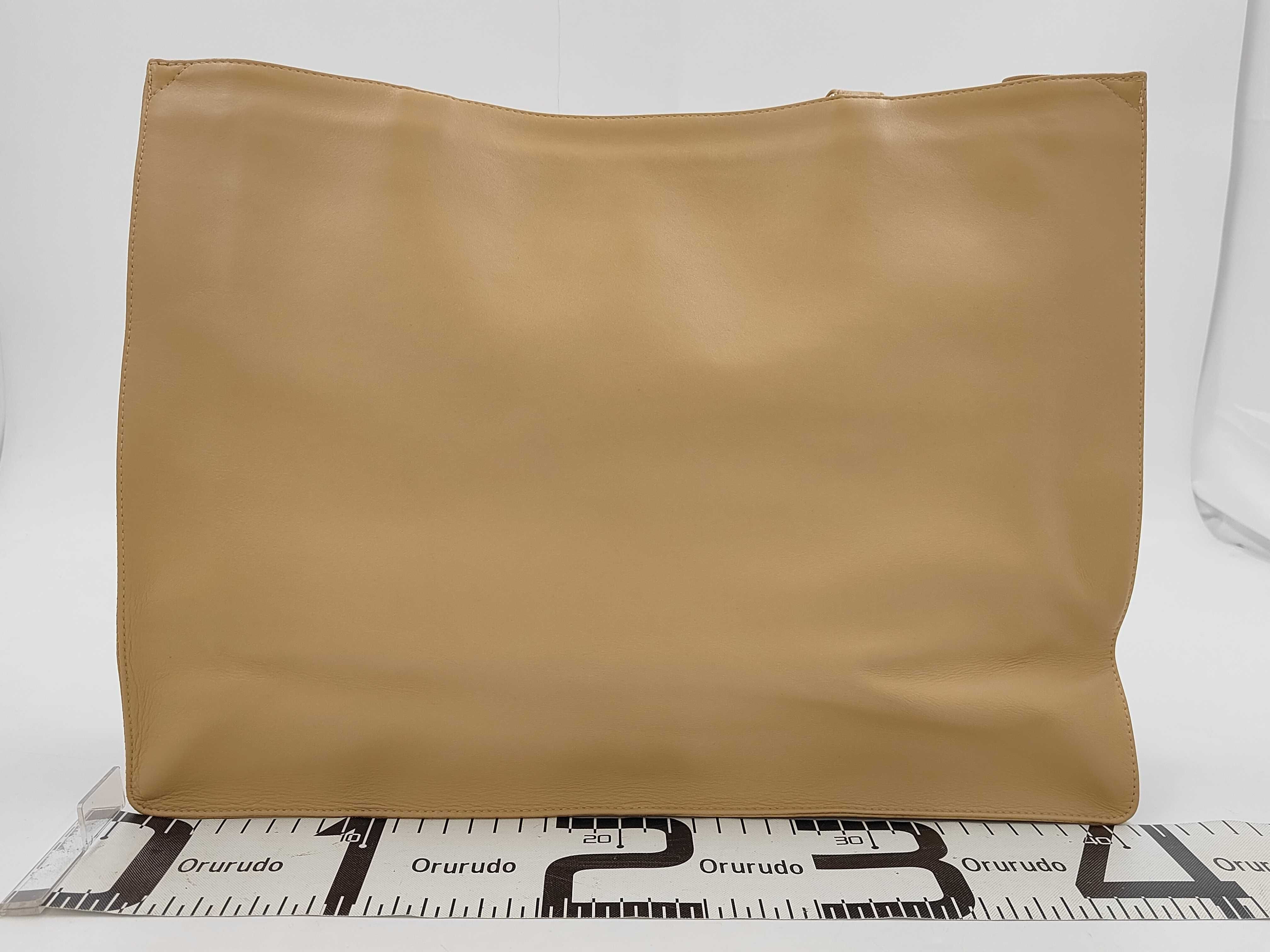 Lambskin Coco Mark Chain Tote Bag — view 2