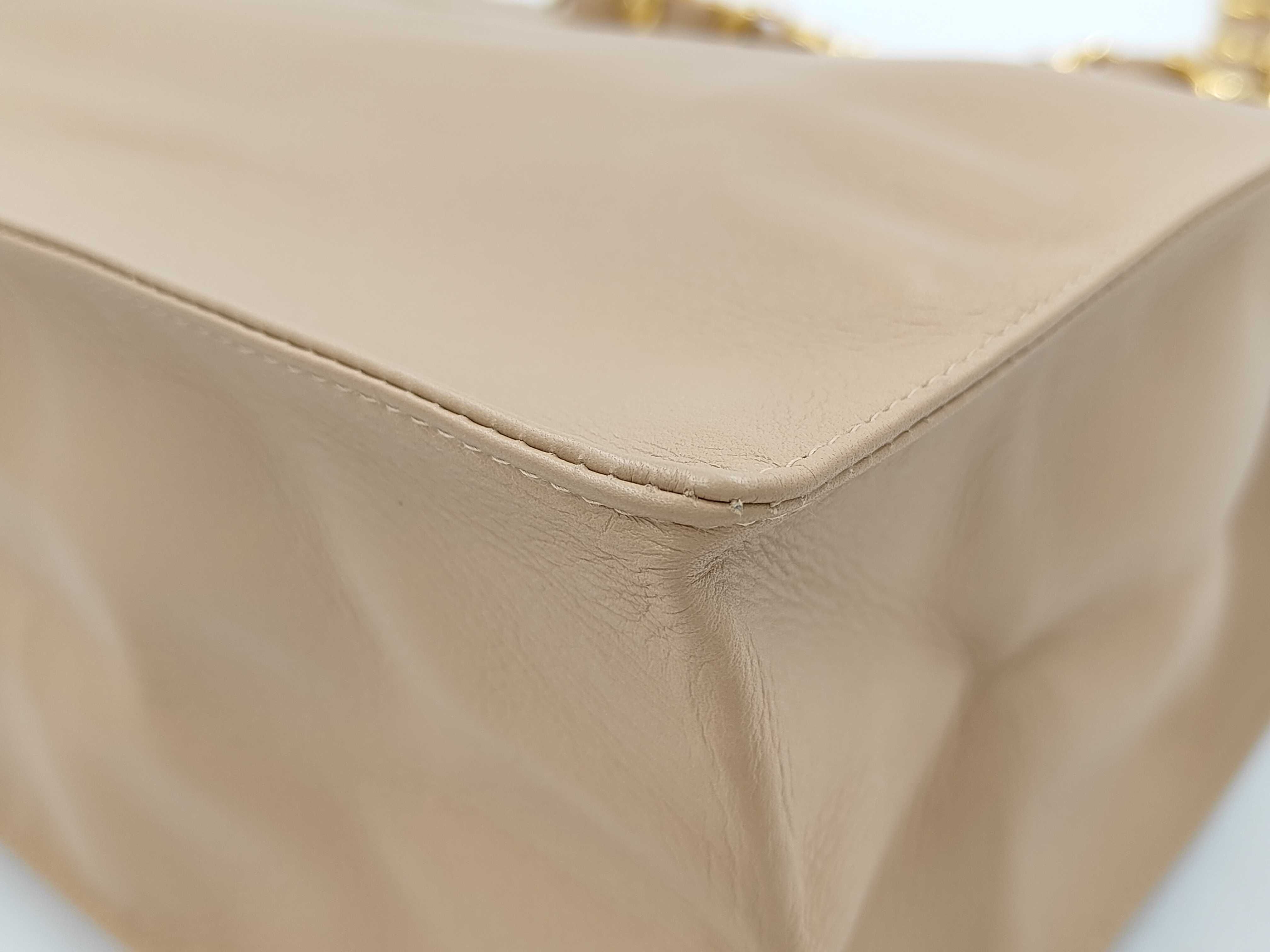Lambskin Coco Mark Chain Tote Bag — view 6