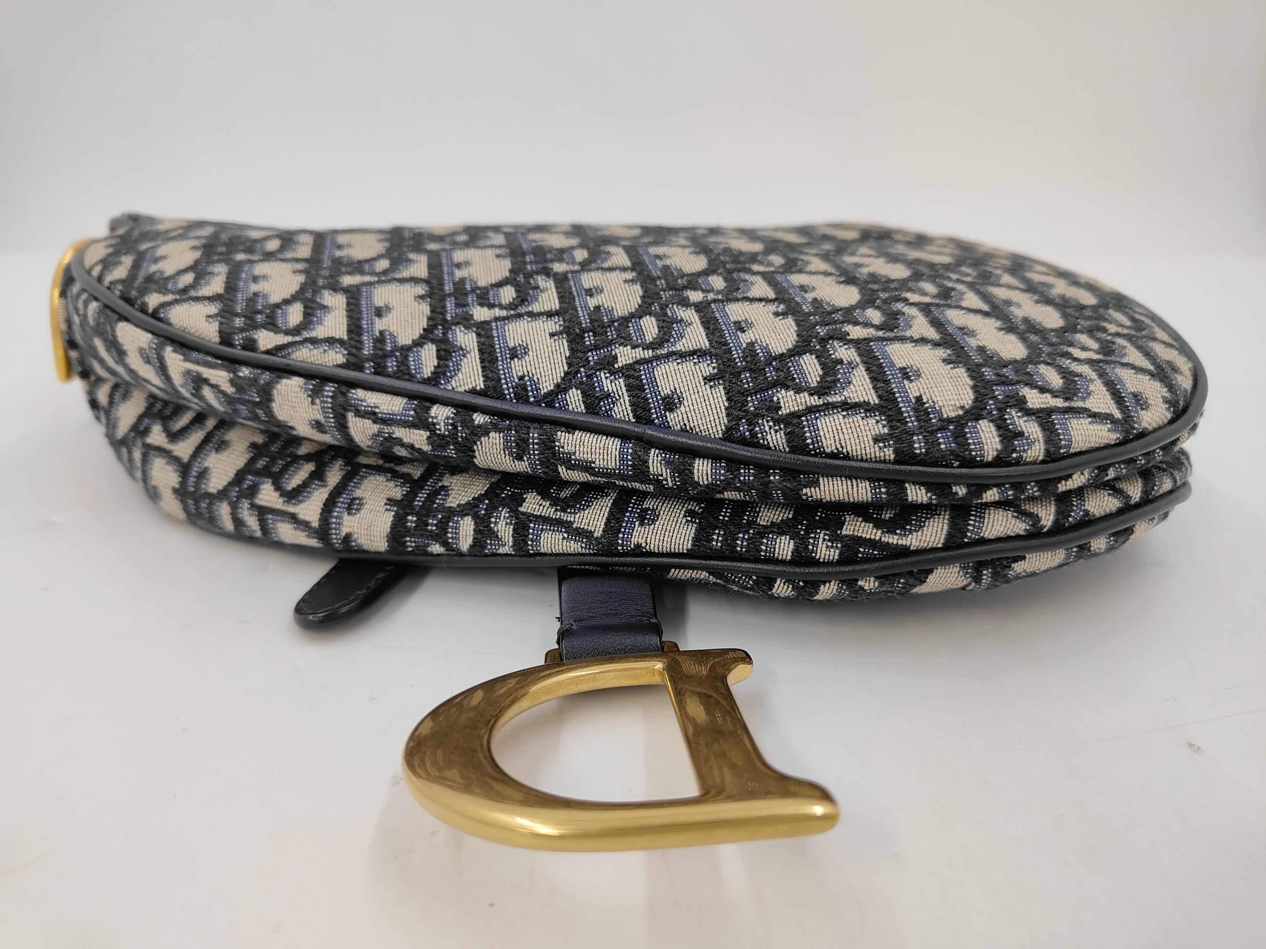 Oblique Saddle Handbag with Strap, Shoulder Bag — view 6