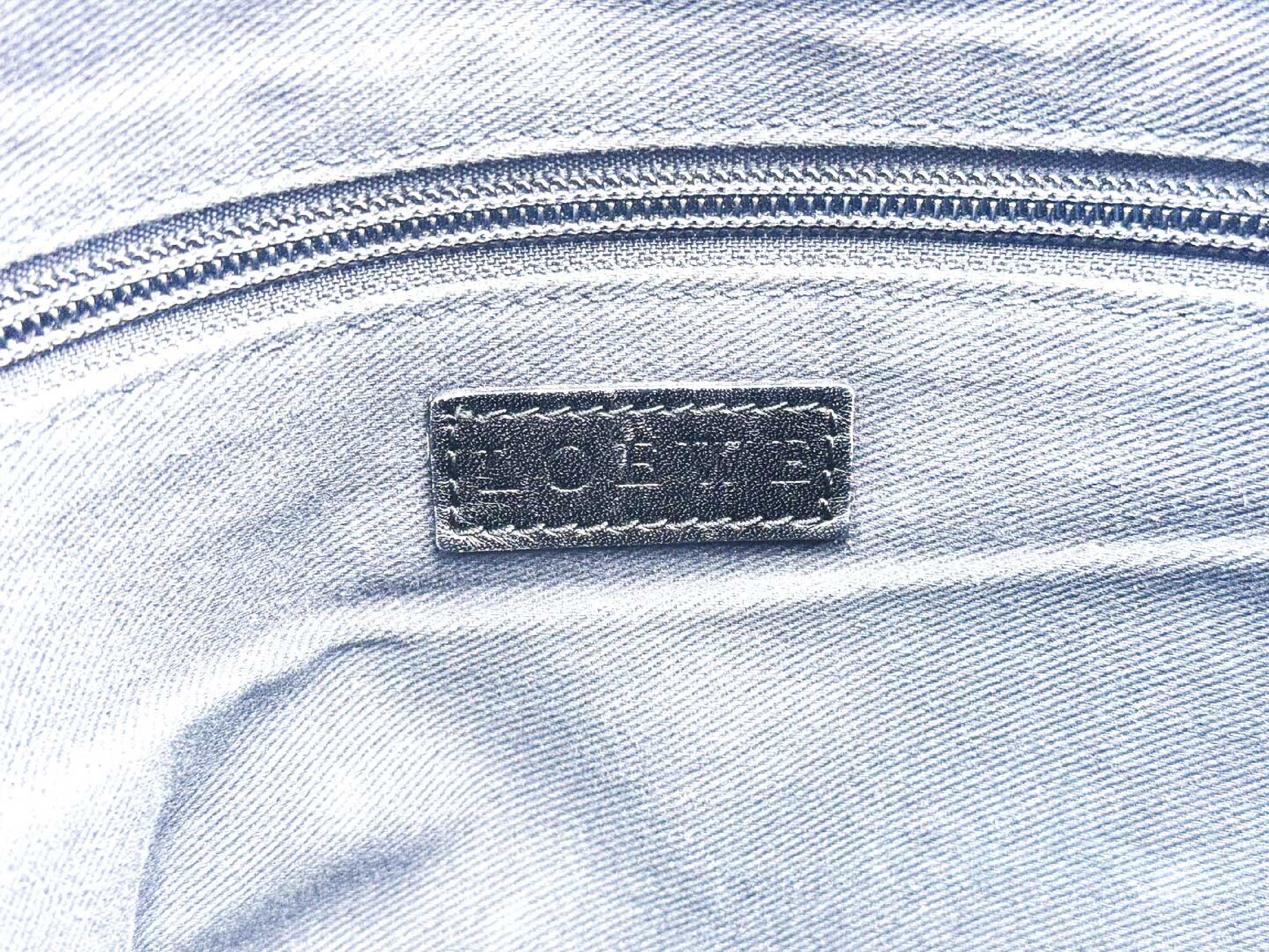 Anagram Canvas Messenger Shoulder Bag — view 10