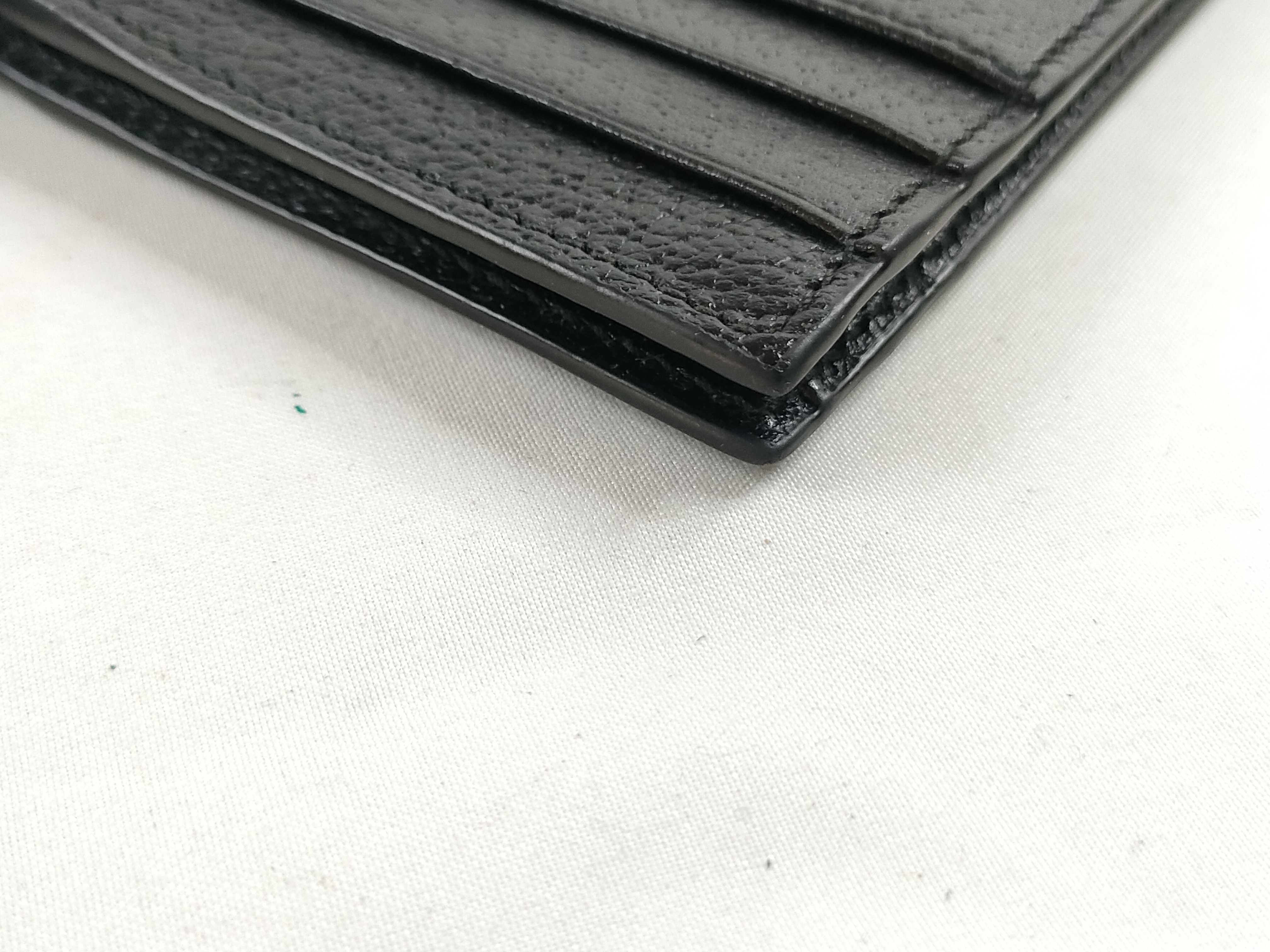 Leather Interlocking G Fragment Case 9 Card Case — view 3
