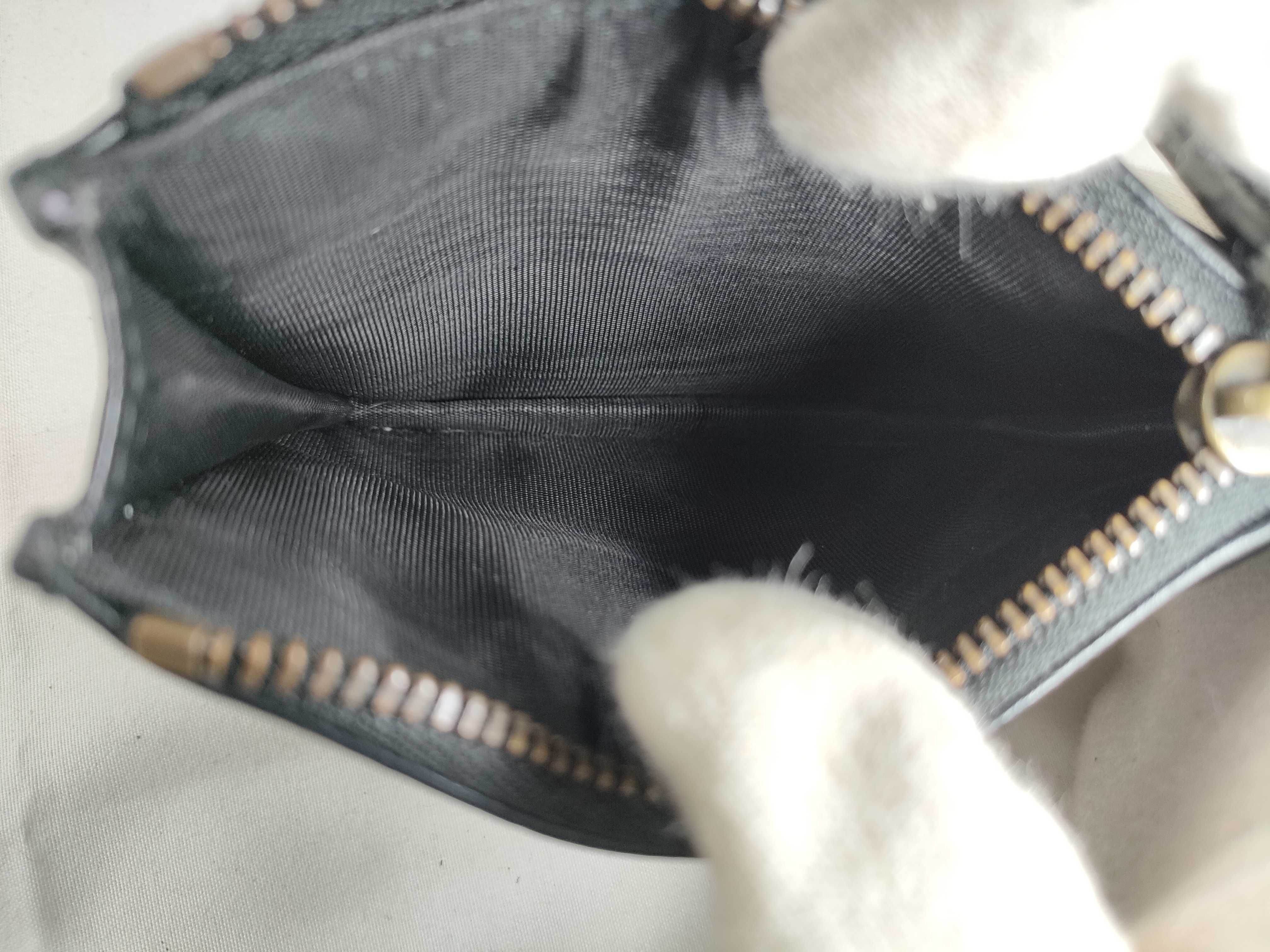 Leather Interlocking G Fragment Case 9 Card Case — view 8